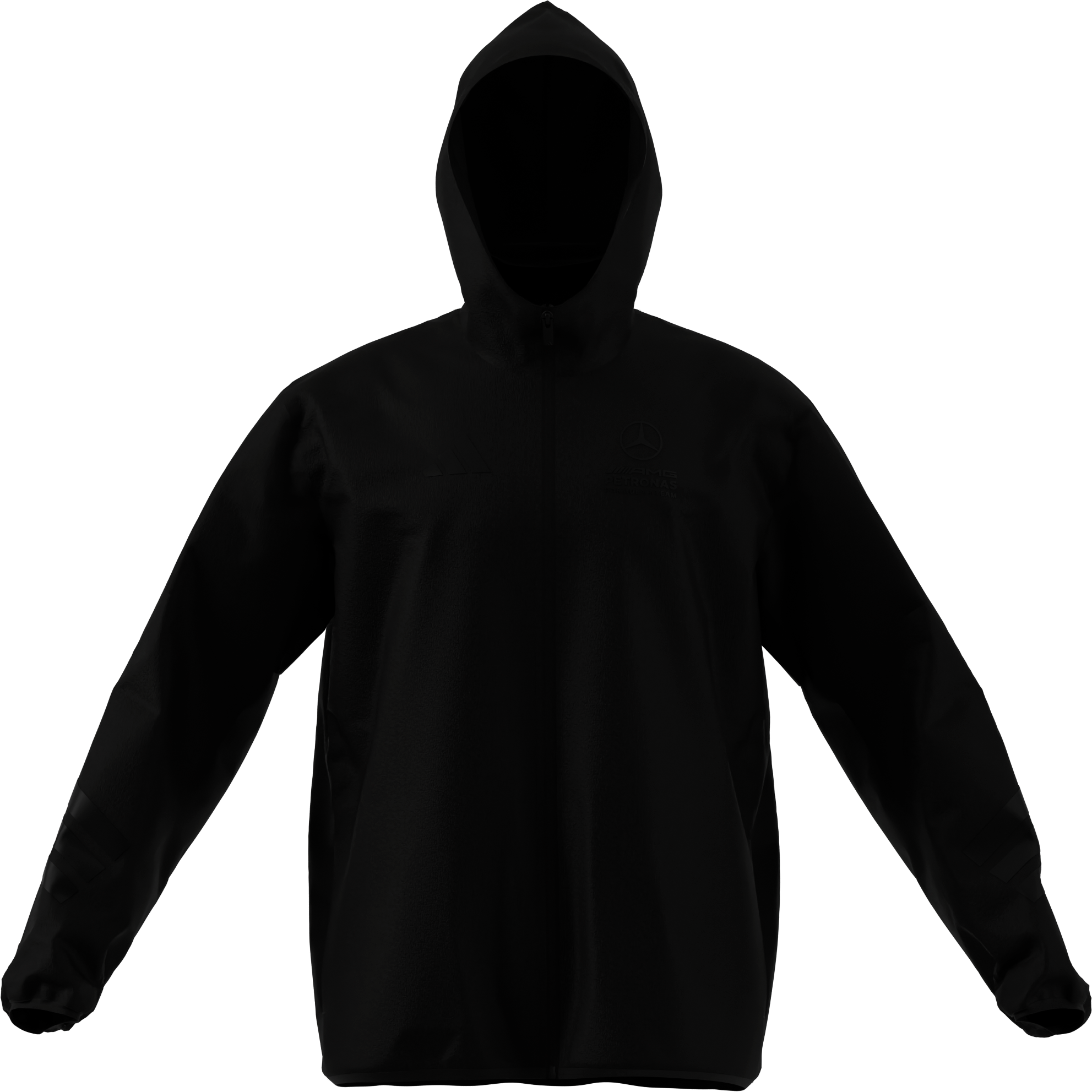 Męska kurtka, Mercedes-AMG F1 - czerń, S