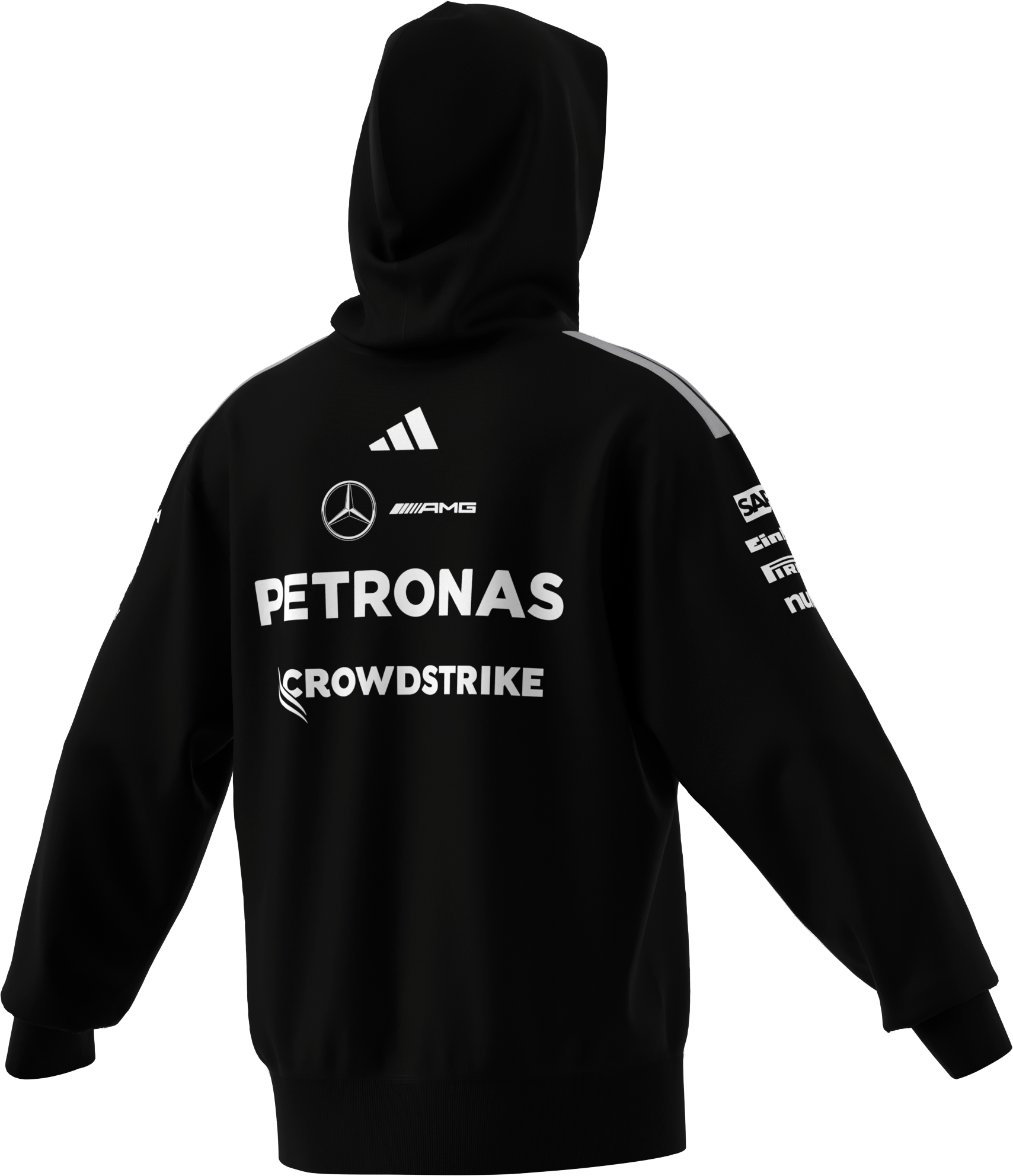 Bluza męska, Kierowca, Mercedes-AMG F1 - czerń, M