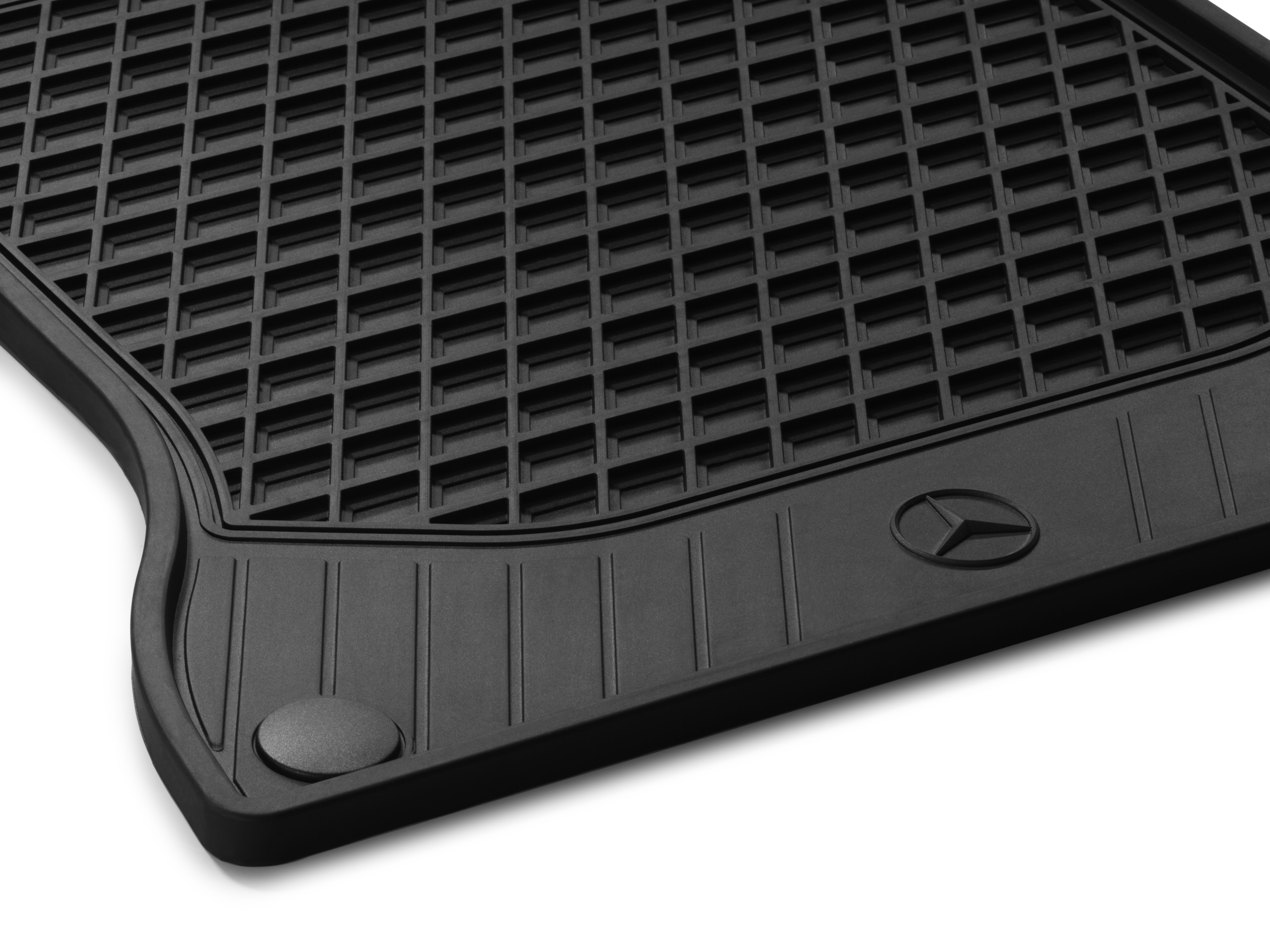 Maty na każdą pogodę CLASSIC, Maty po stronie kierowcy i pasażera, Zestaw 2-częściowy - kierownica z lewej strony, czerń