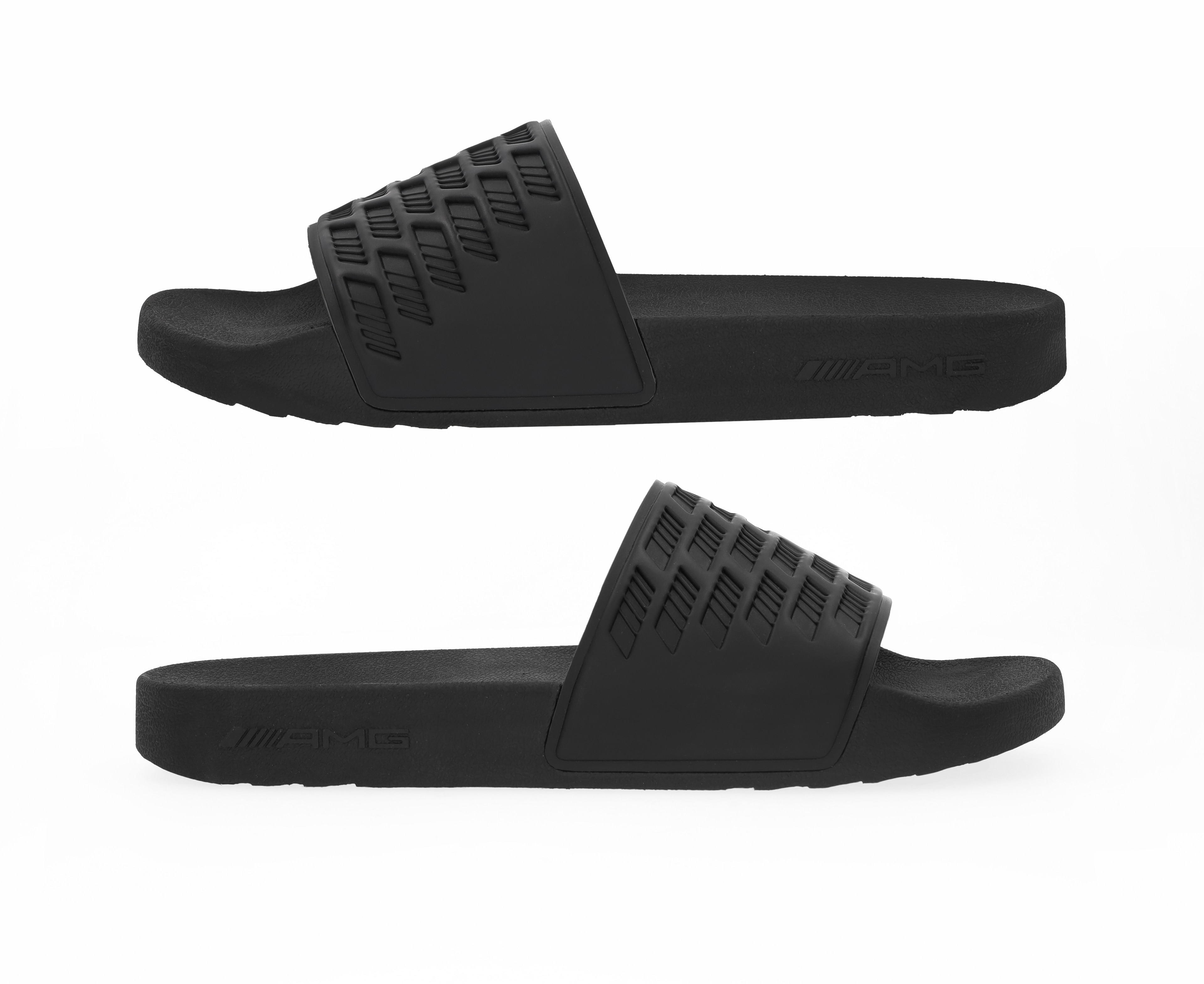 Klapki AMG - czerń, 42