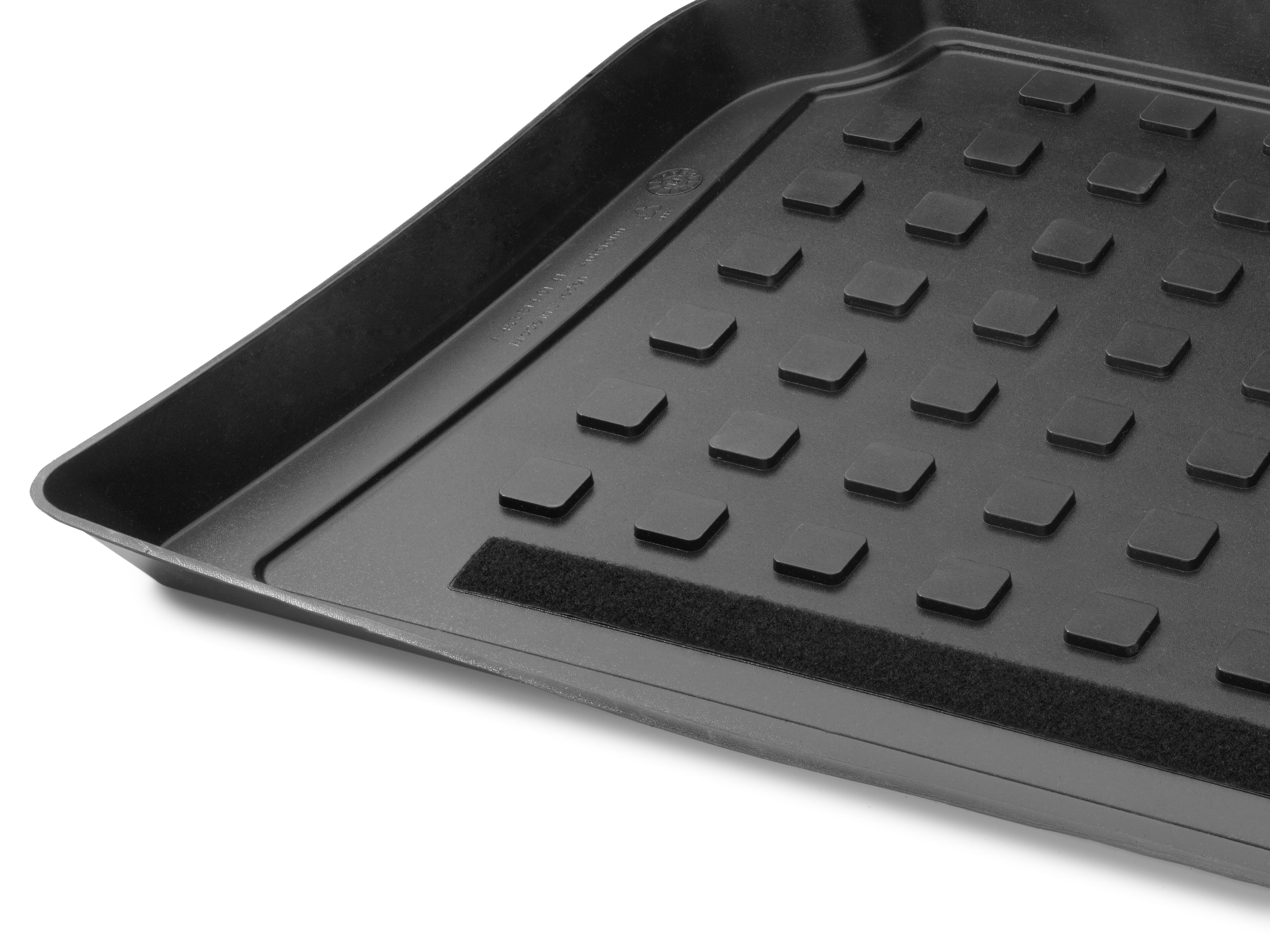 Wkładka do bagażnika, płaska - czerń, polipropylen