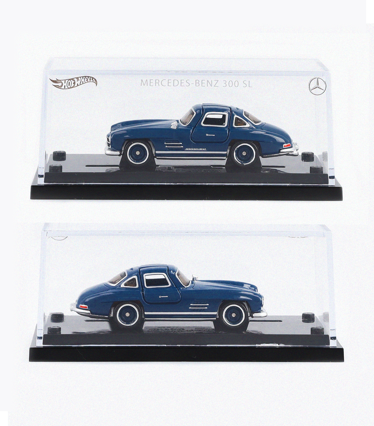 300 SL W 198 (1954-1957), Element zaciskowy do modelu - niebieski, Mattel, 1:12