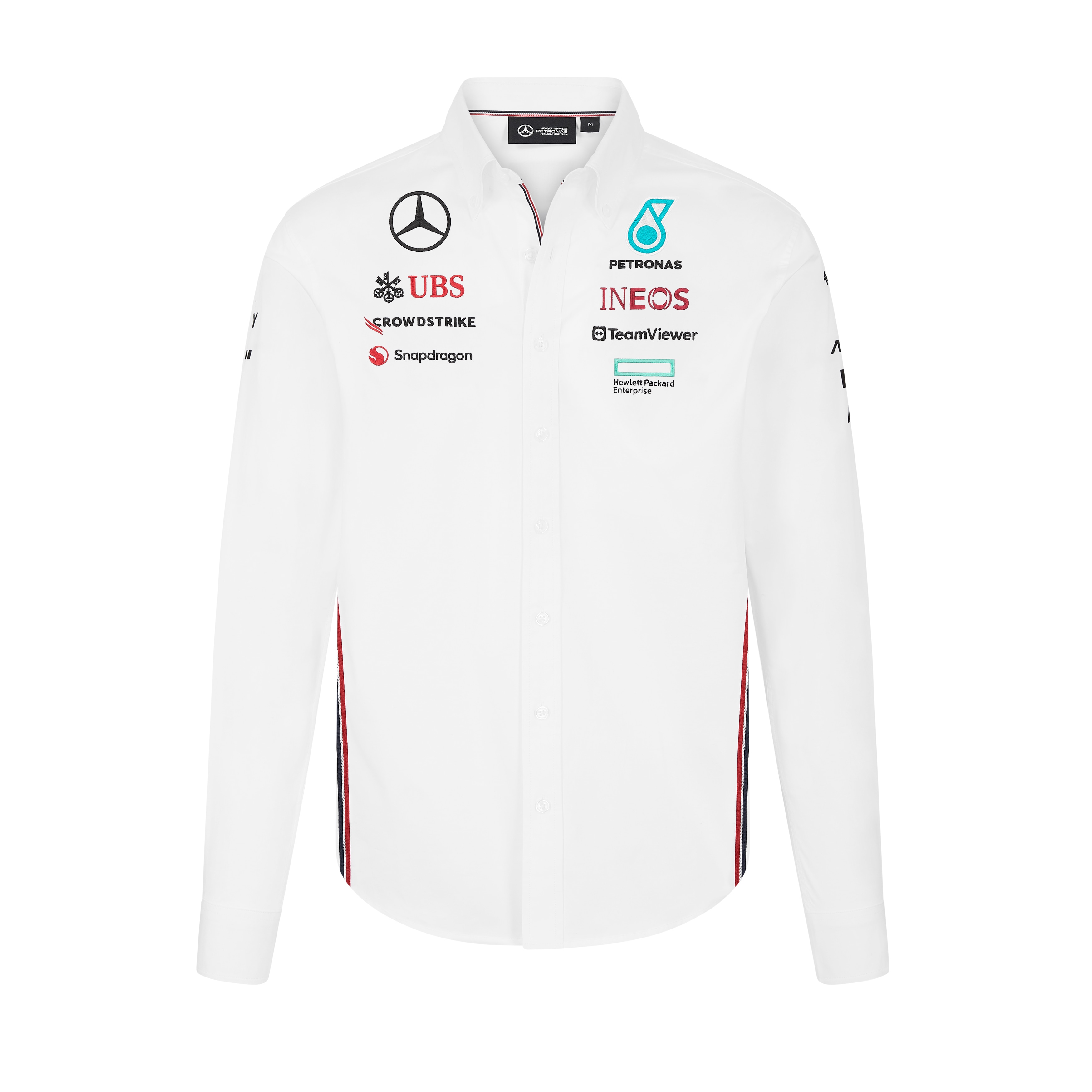 Hemd Herren, Team, Mercedes-AMG F1 - weiß, M