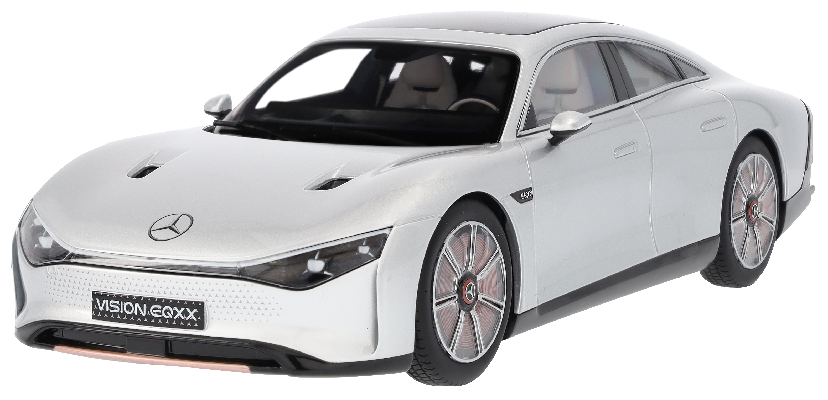 Vision EQXX, Showcar - silber alubeam, NZG, 1:18