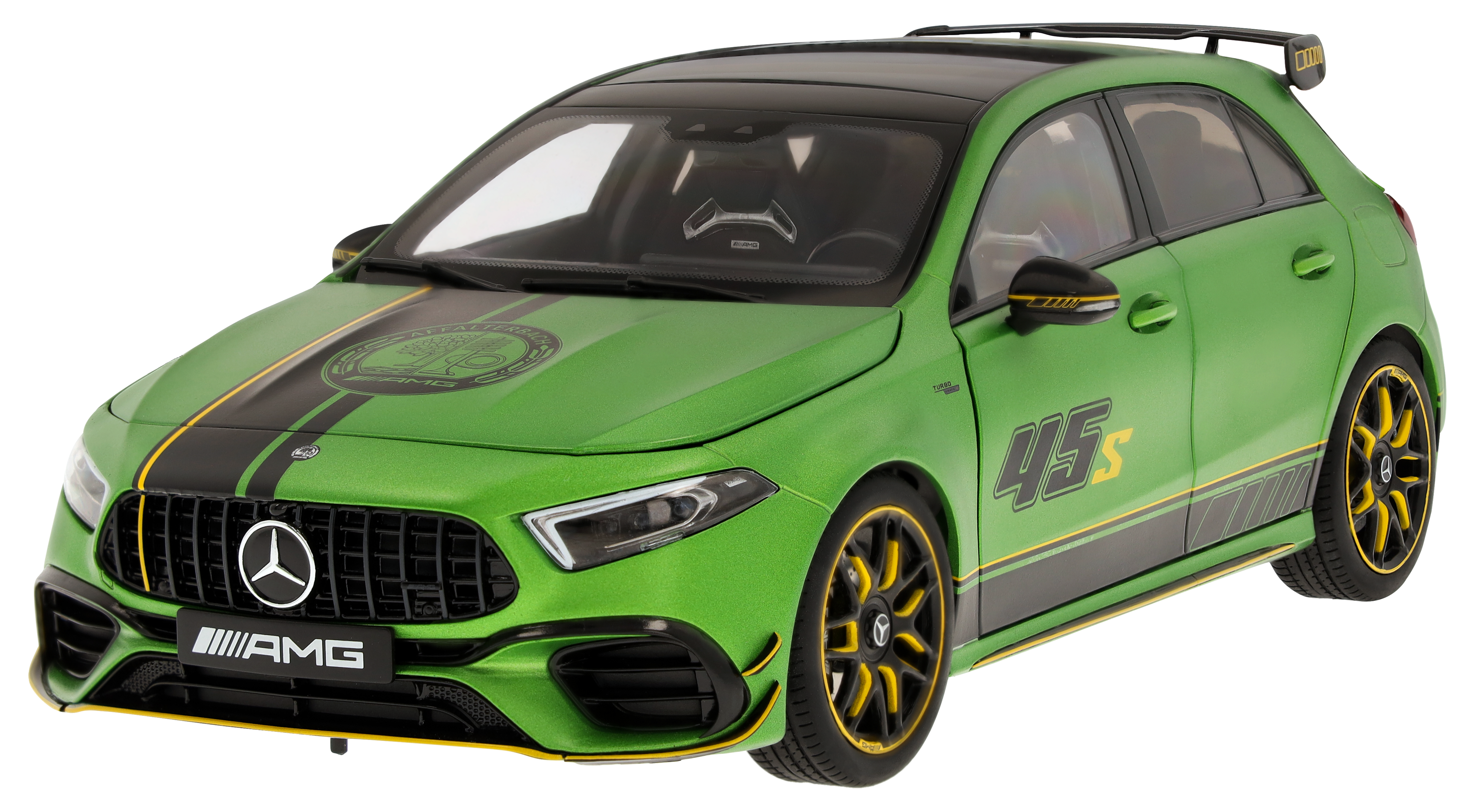 Mercedes-AMG A 45 S 4MATIC - jasnozielony mango, NZG, 1:18