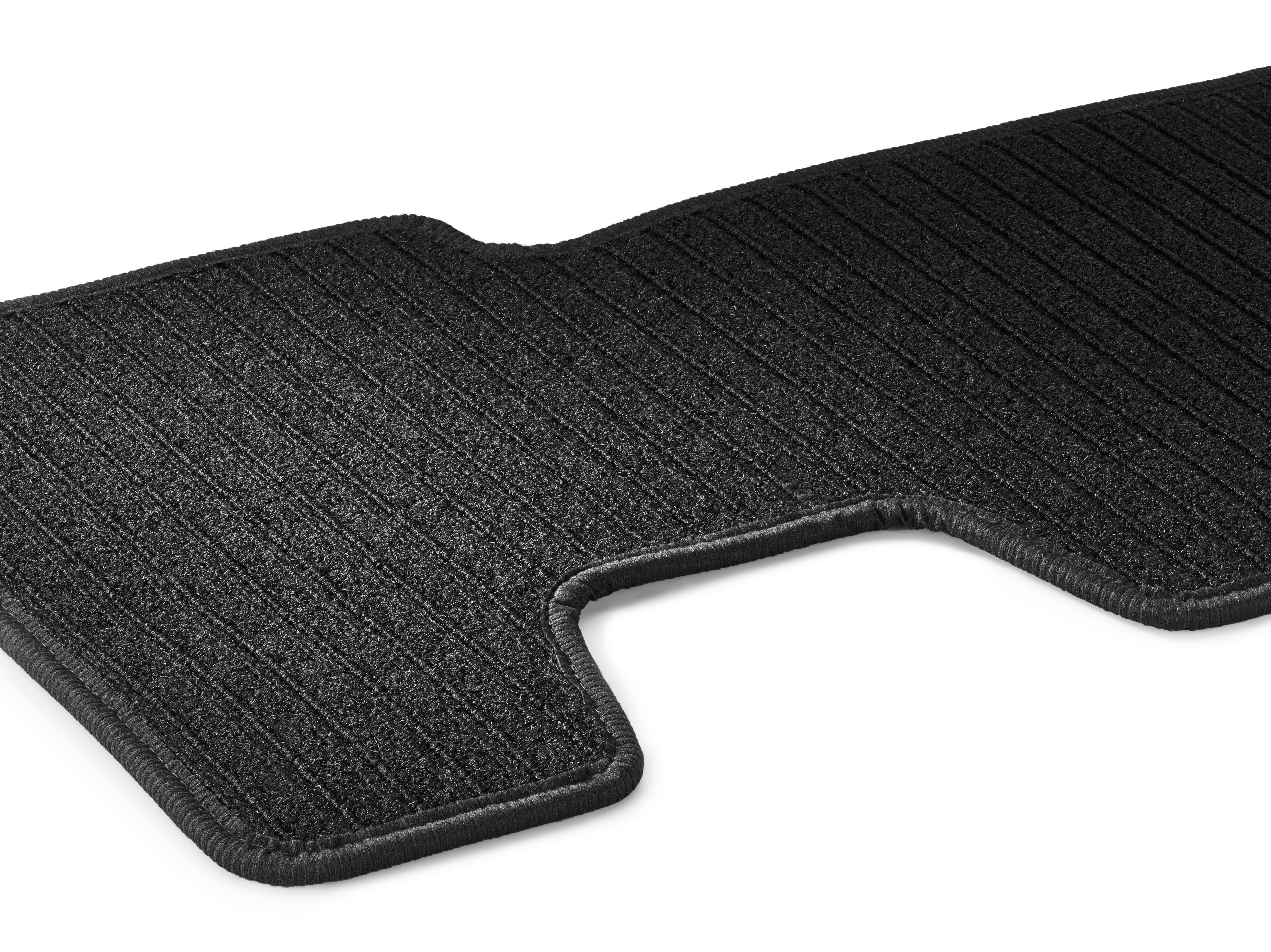 Maty rypsowe Przestrzeń pasażerska, przy podwójnej kabinie, 1-częściowa - kierownica z lewej/prawej strony, czerń