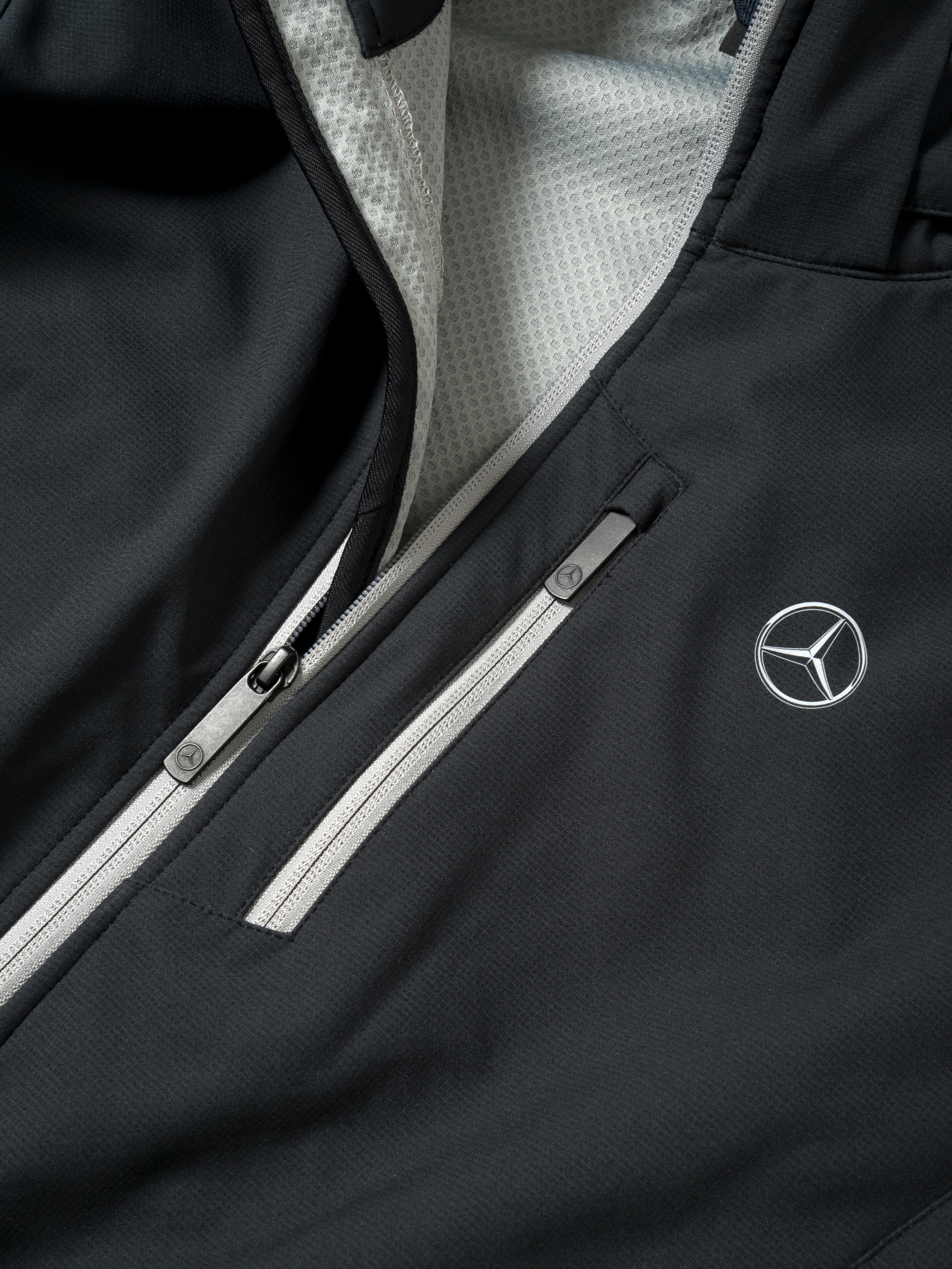 Kurtka softshell męska - czerń, XL