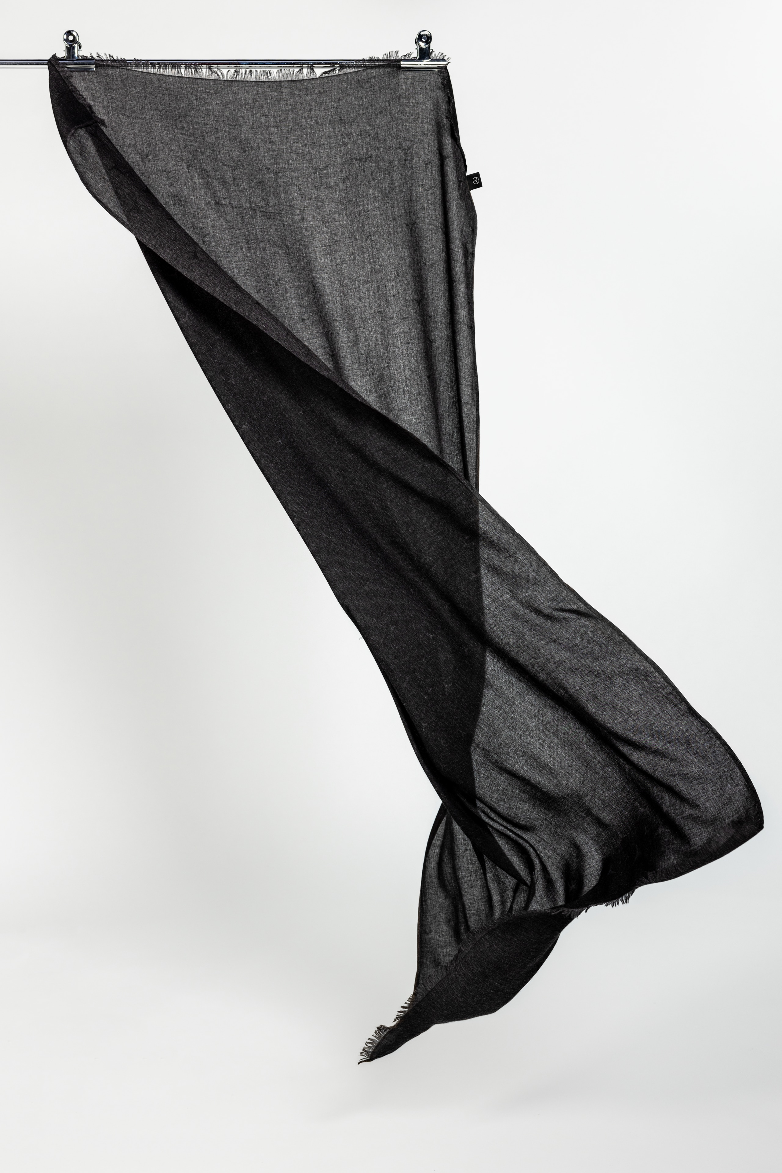 Tuch - dunkelgrau / schwarz, one size