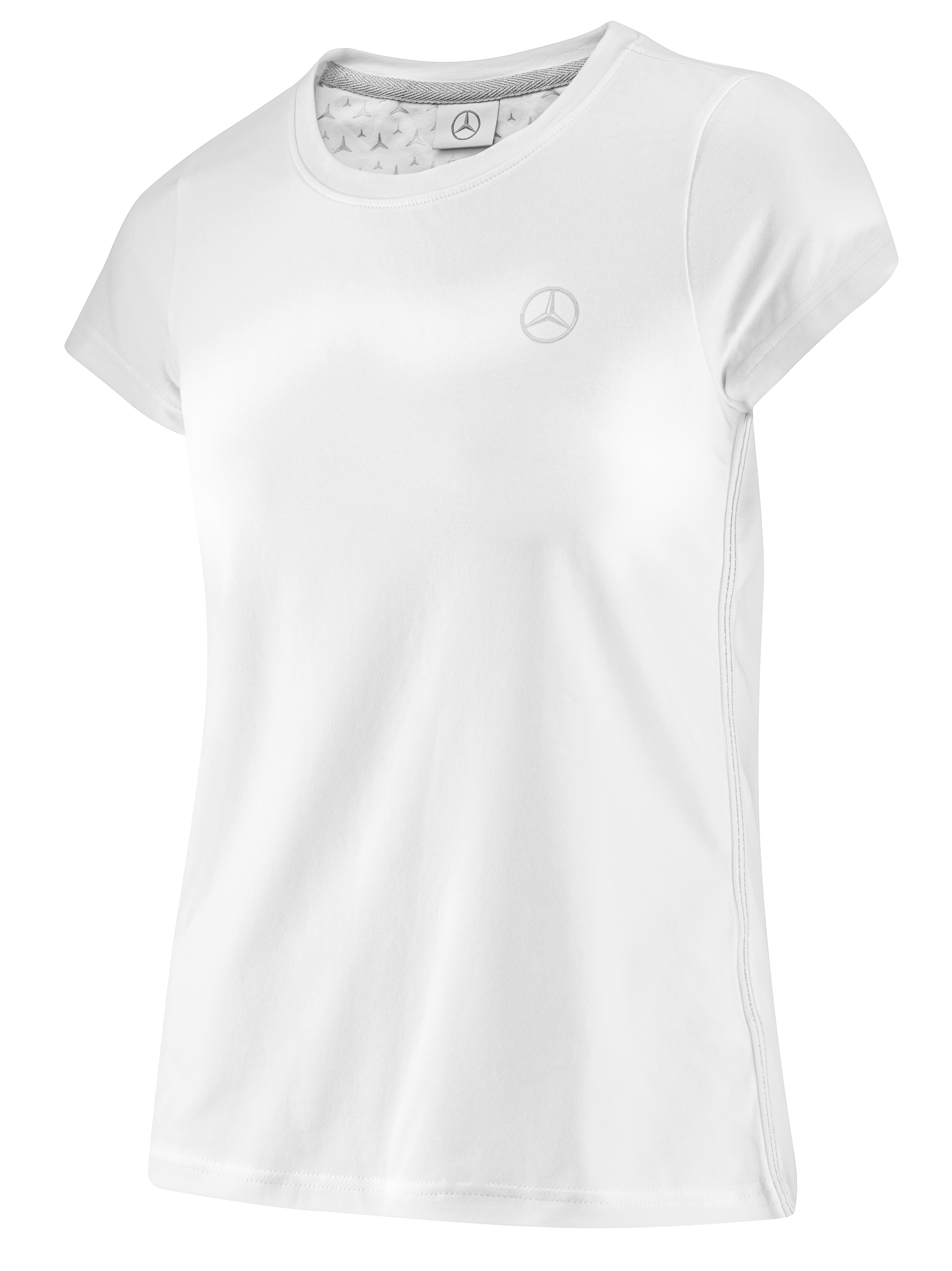 T-Shirt Damen - weiß, XS