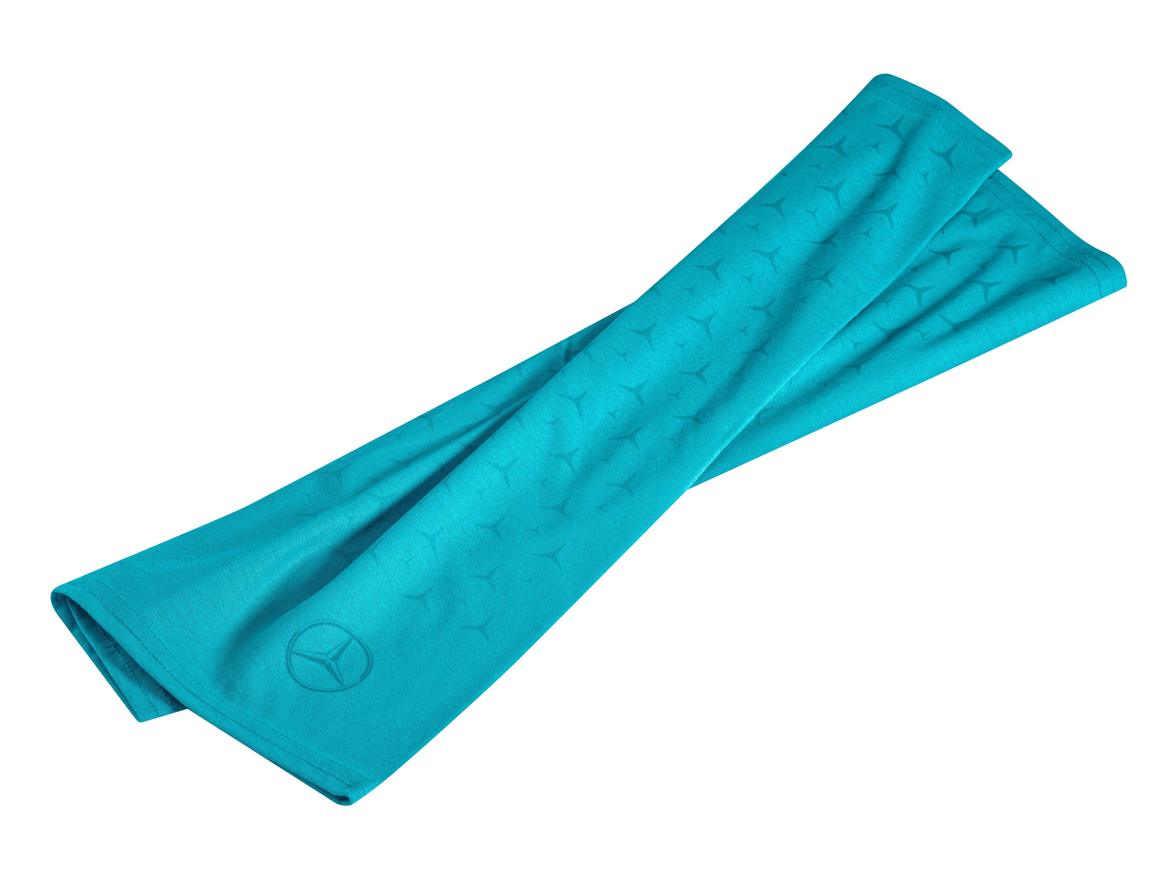Multifunktionstuch - türkis, Polyester (recycelt)