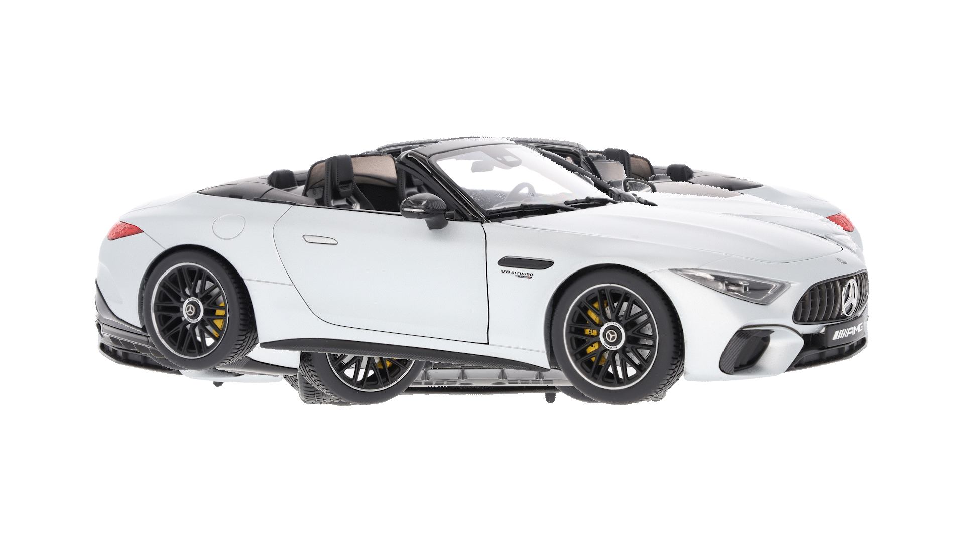 Mercedes-AMG SL 63, Roadster, R232 - MANUFACTORY high-tech silver mango, iScale, 1:18