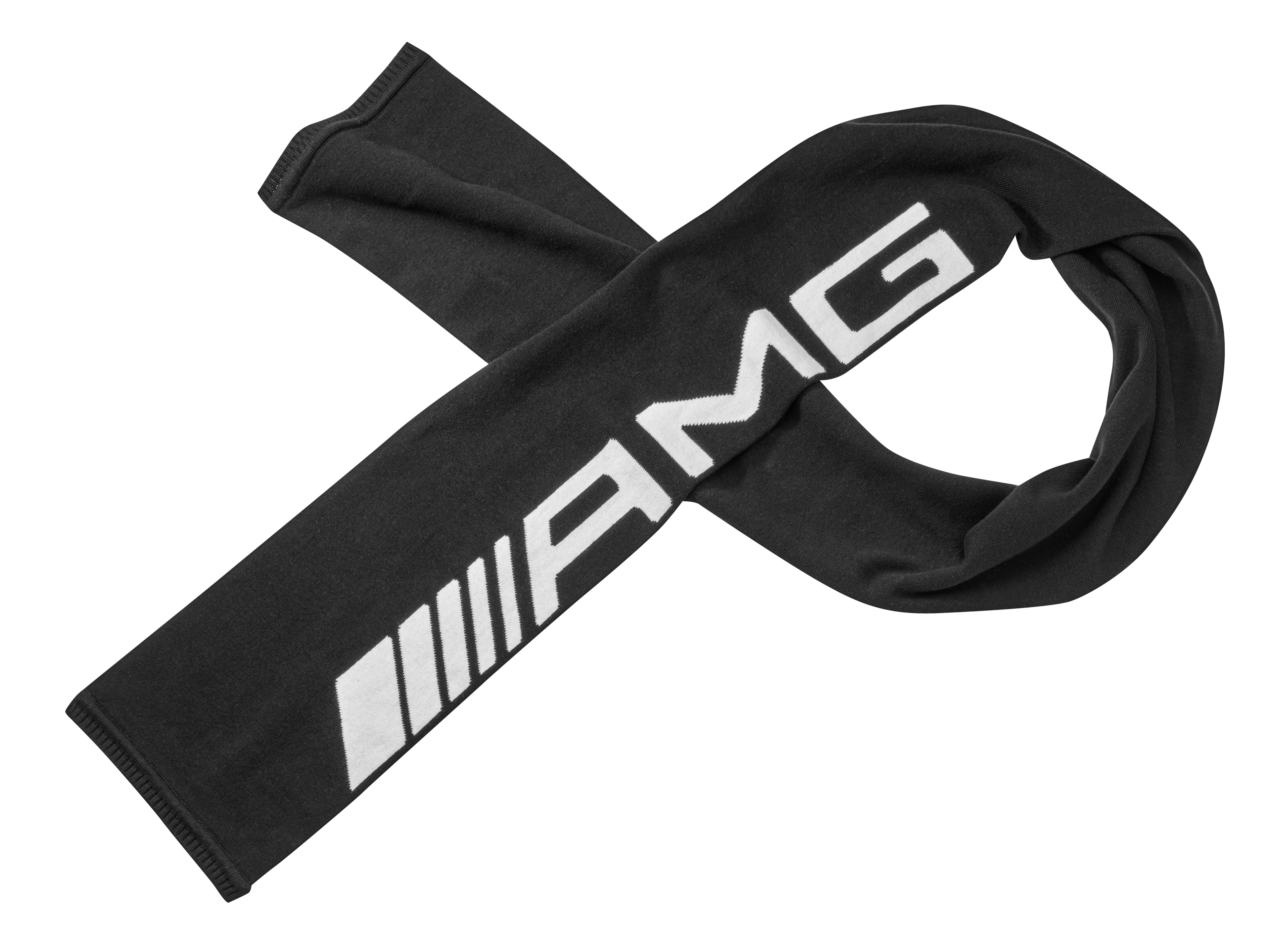 AMG Strickschal - schwarz