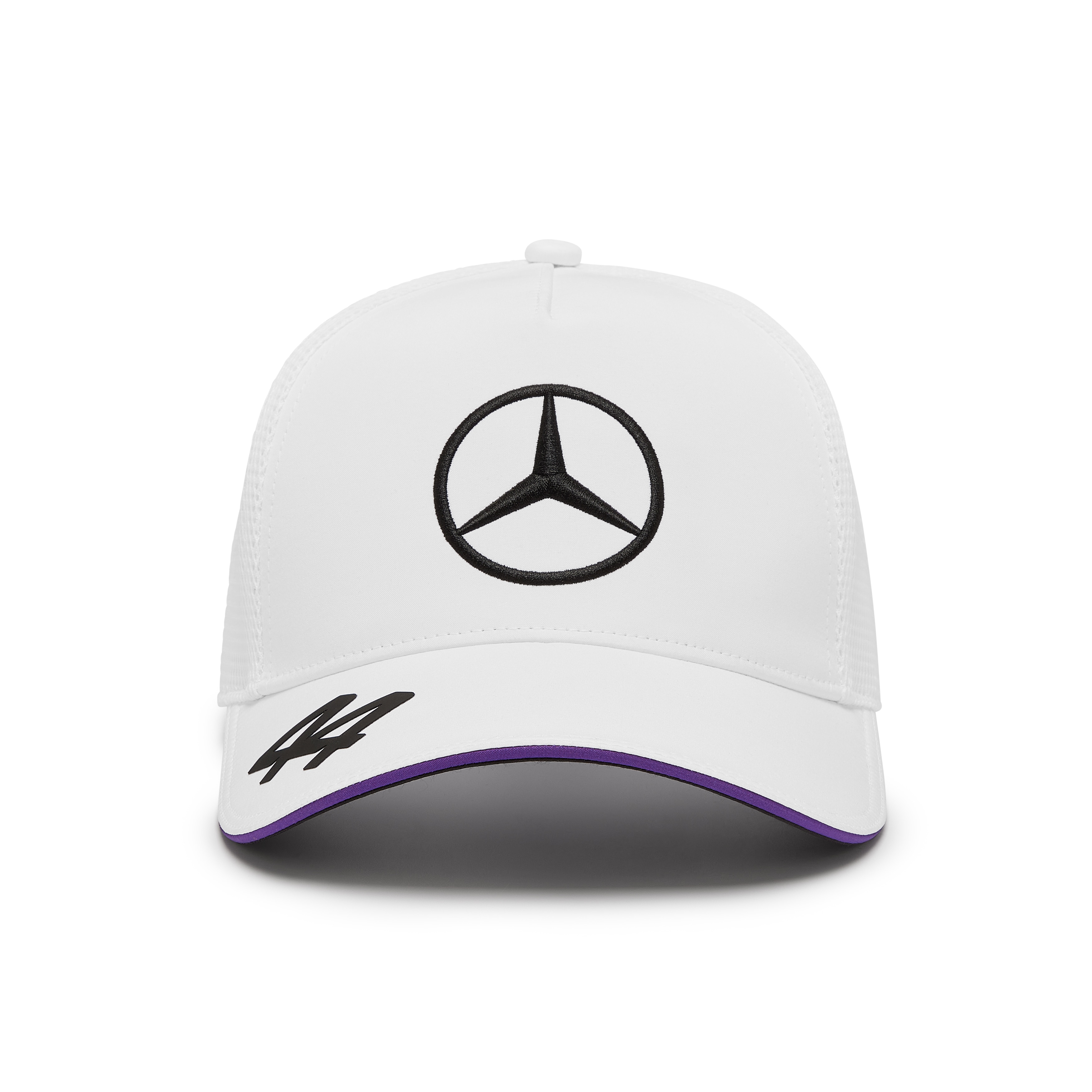 Czapka, Lewis Hamilton, Mercedes-AMG F1 - biały, poliester