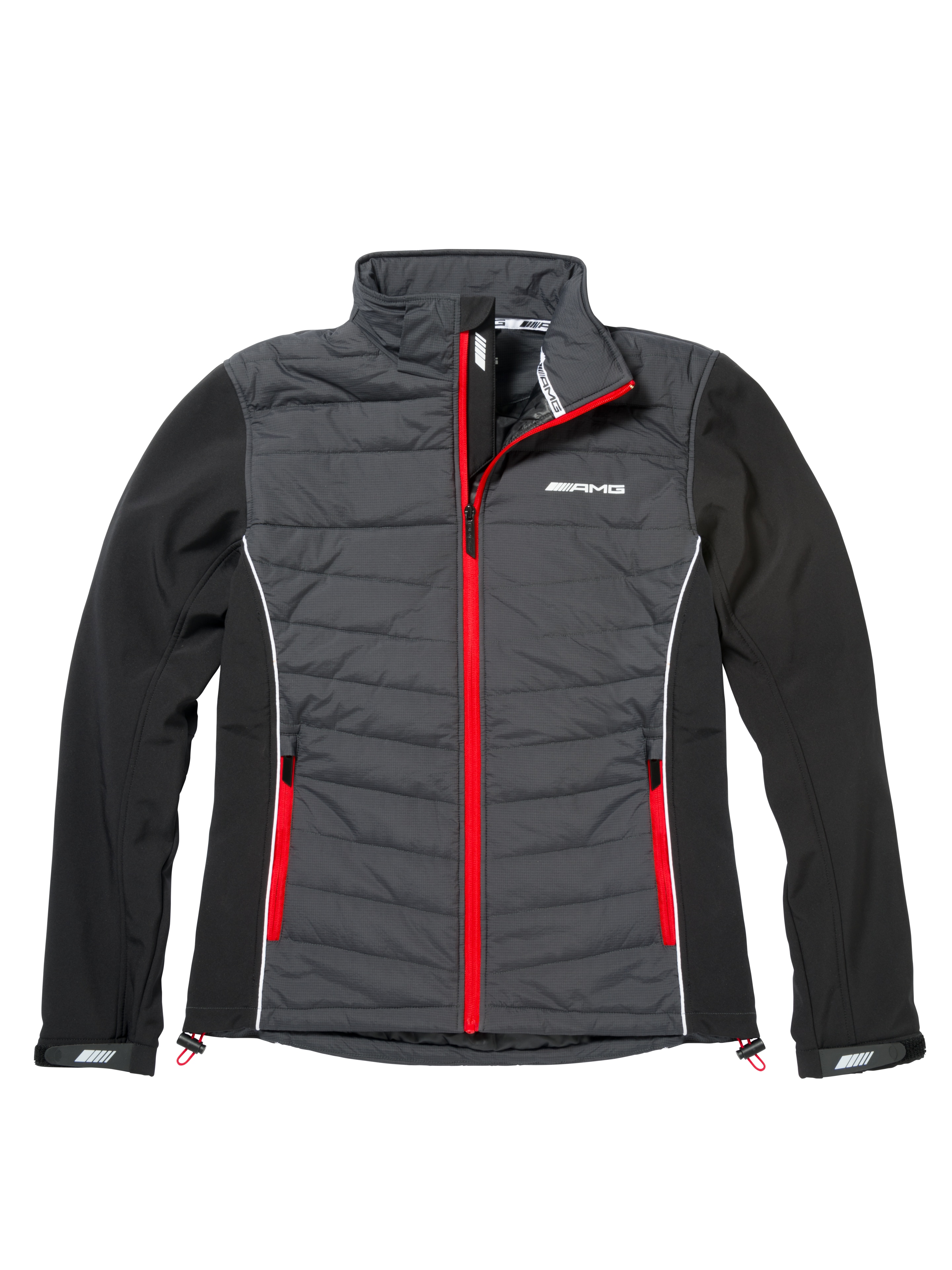 Męska kurtka AMG - szarość selenitu, S