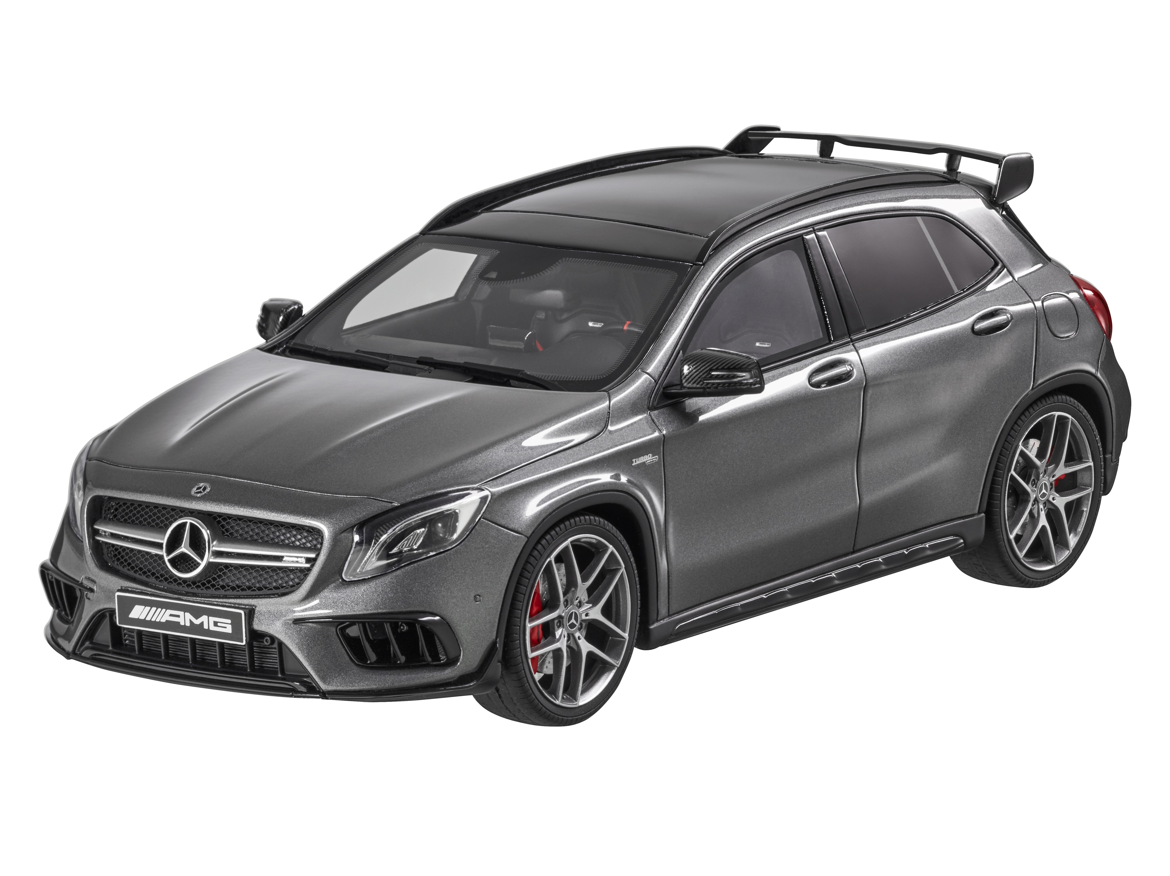 Mercedes-AMG GLA 45, X156 - designo mountaingrau magno, GT Spirit, 1:18