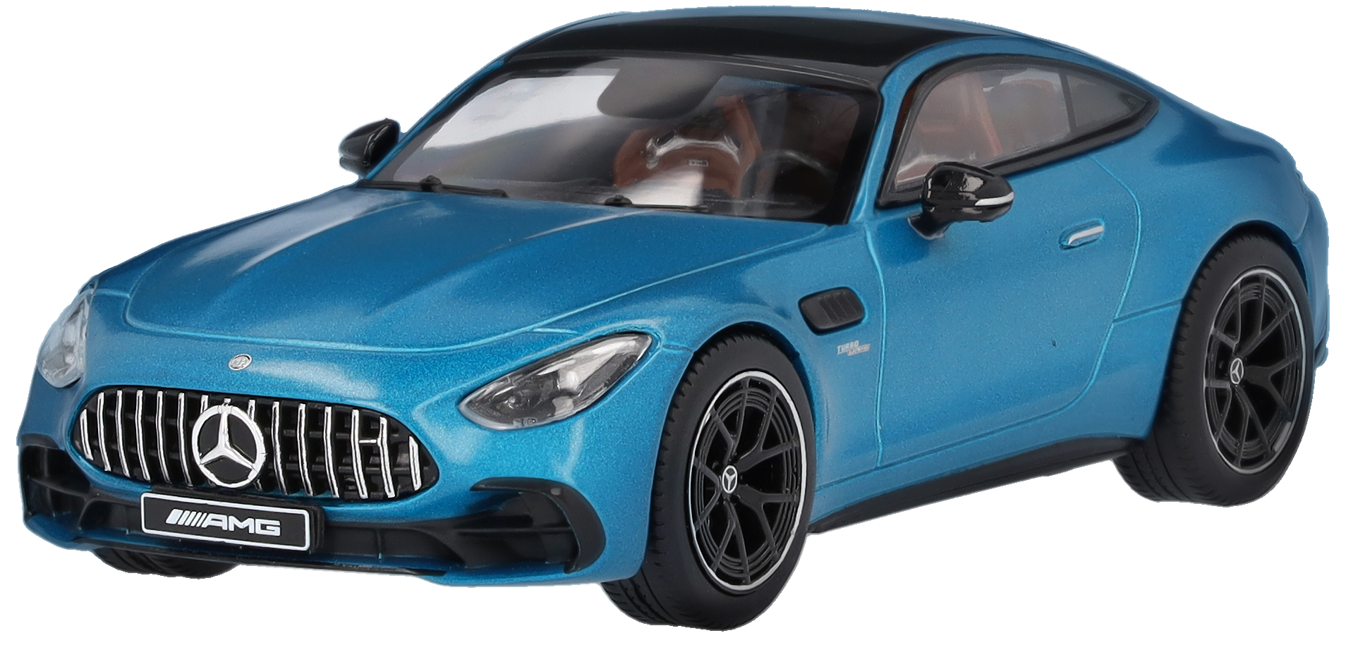 Mercedes-AMG GT 43, C192 - niebieski jaskrawy, iScale, 1:43