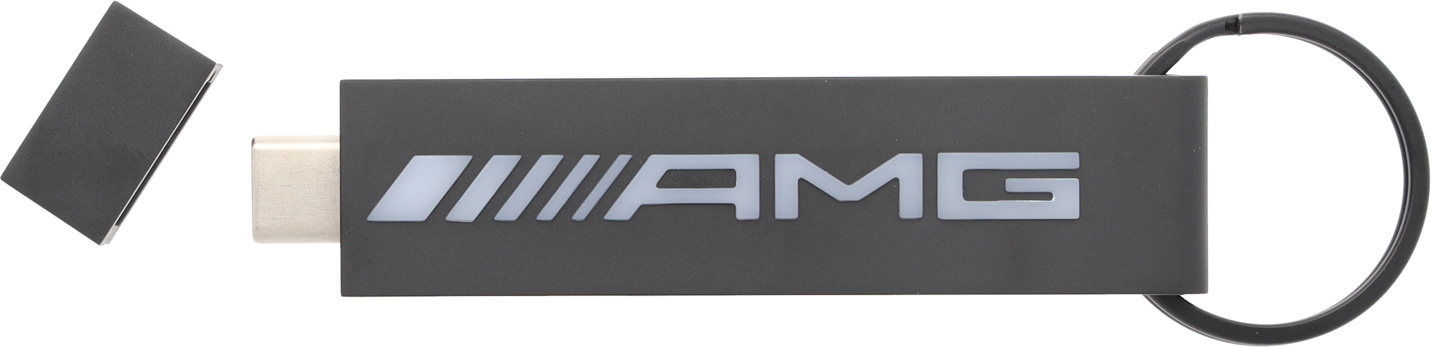 Pamięć USB AMG, 64 GB - czerń, tworzywo sztuczne