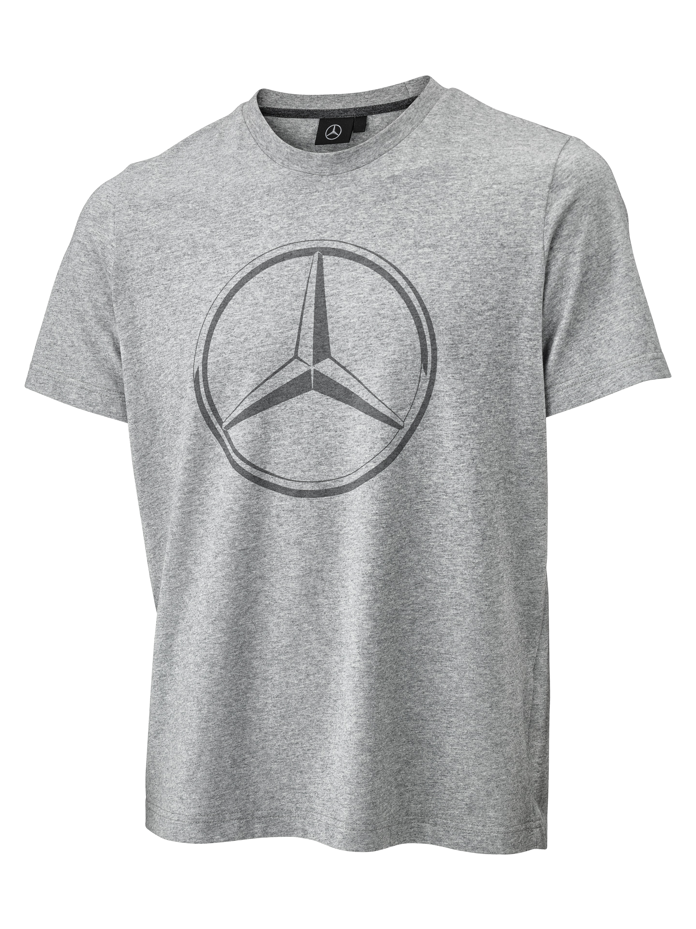 T-Shirt Herren - grau melange, L