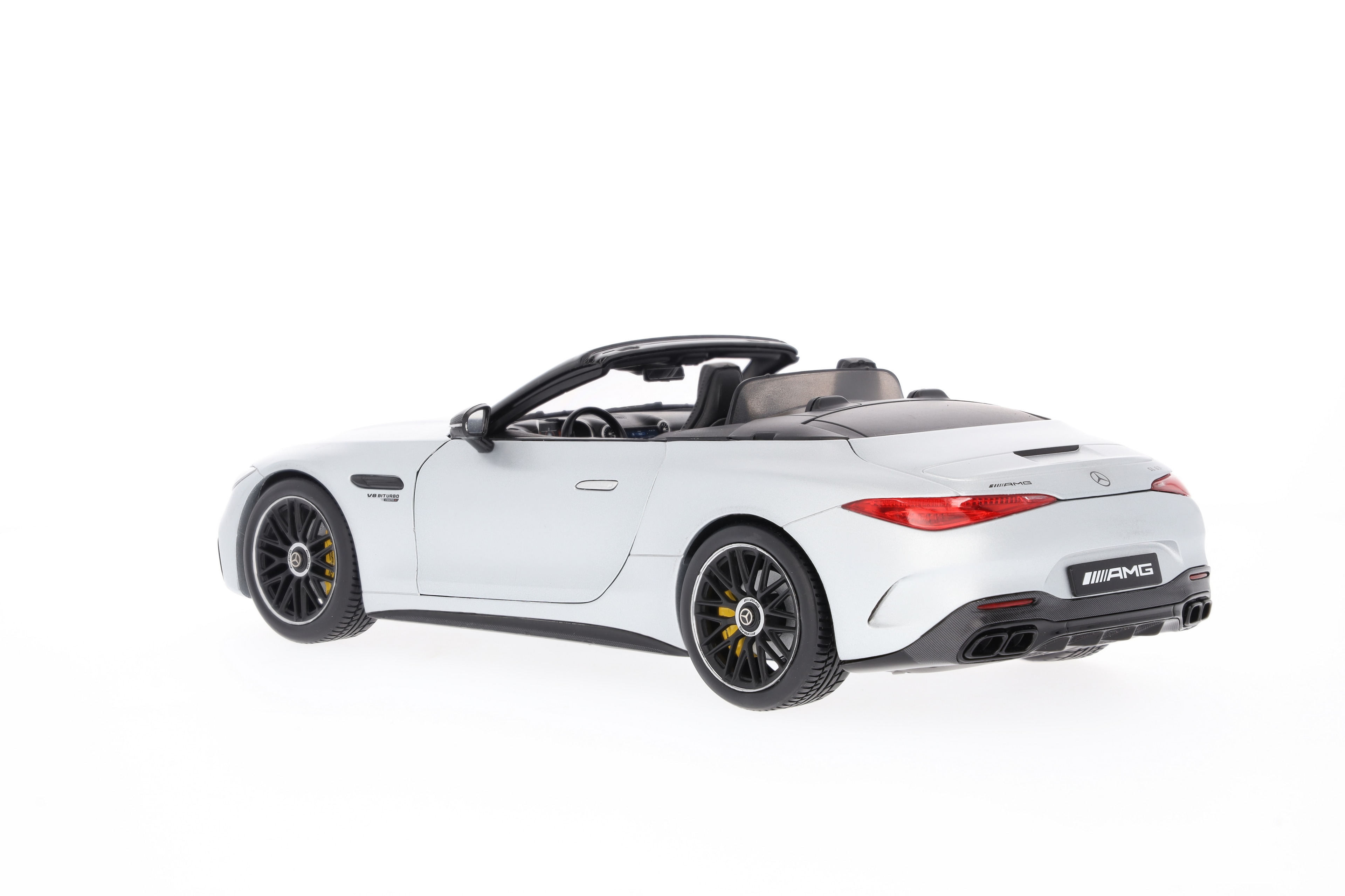 Mercedes-AMG SL 63, Roadster, R232 - MANUFAKTUR hightechsilber magno, iScale, 1:18