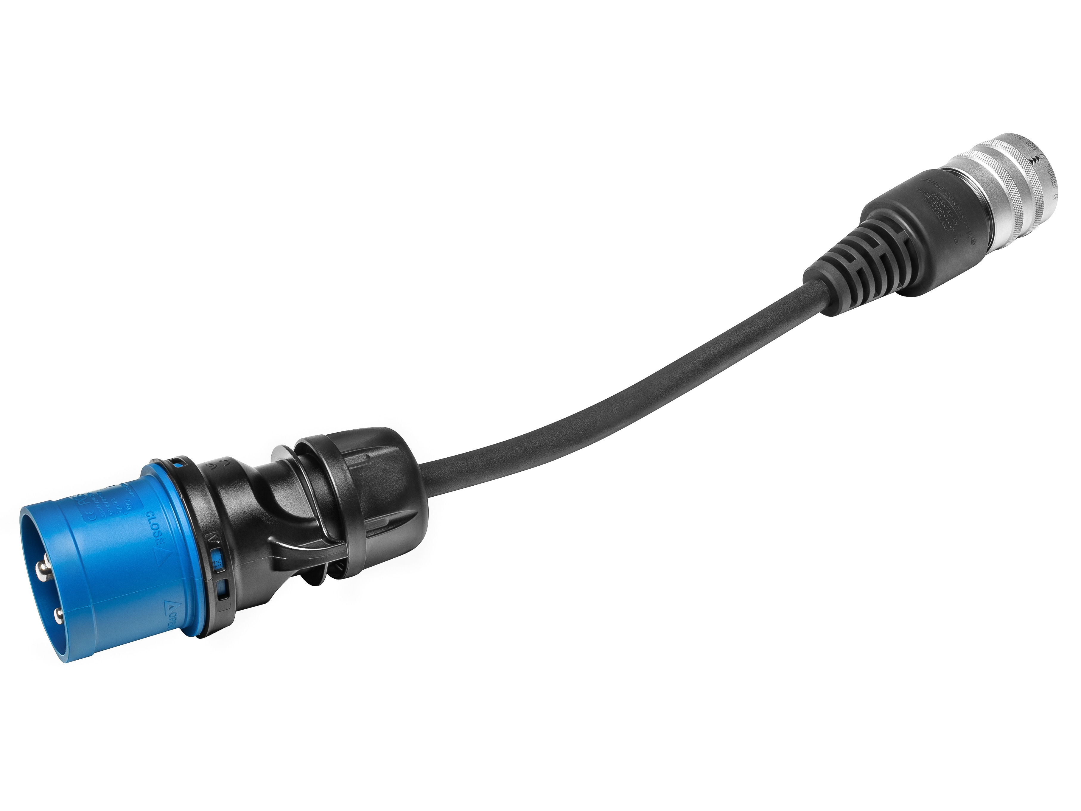 Flexibles Ladesystem, Adapter, CEE 32/1-phasig - schwarz