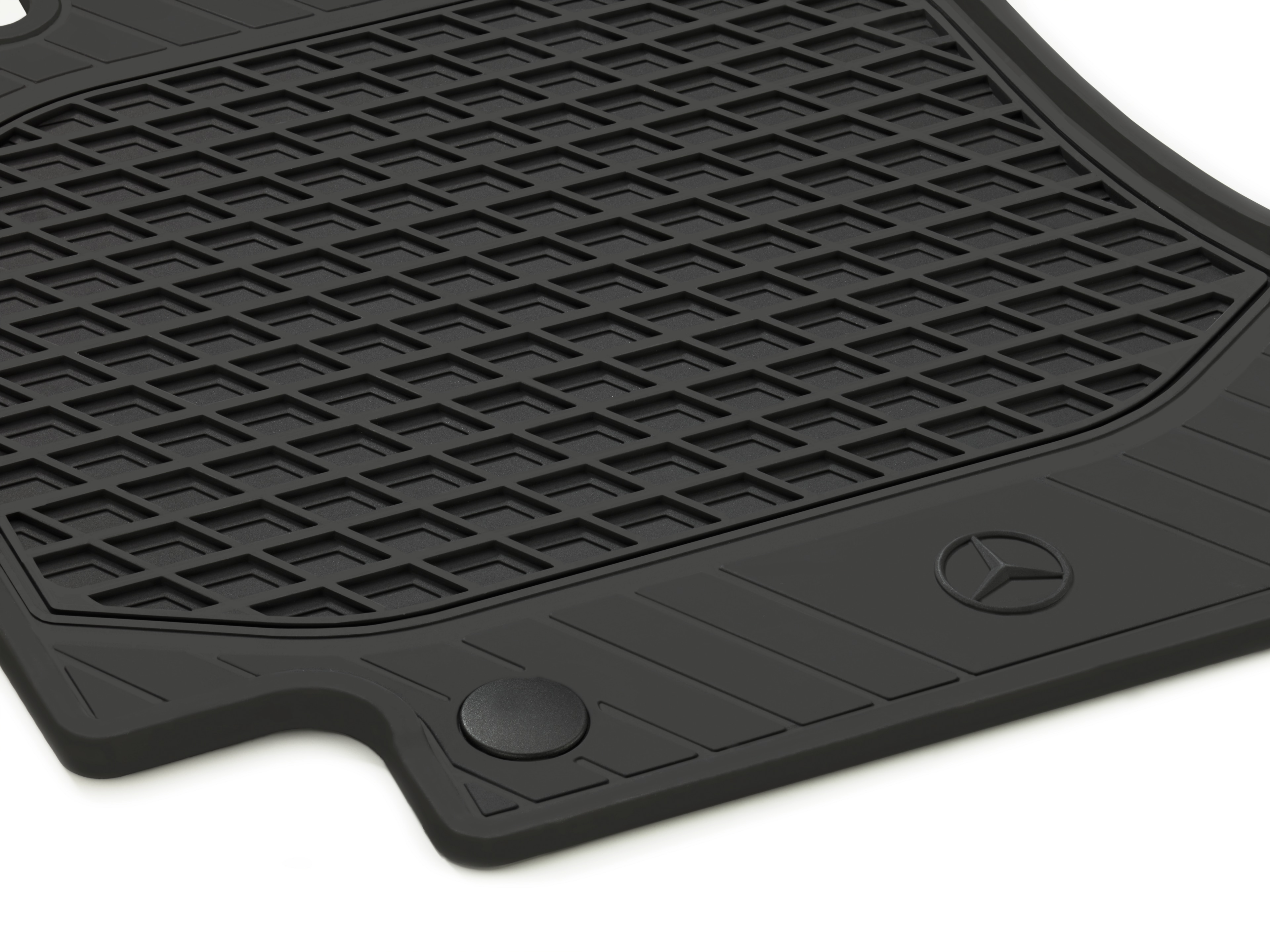 Maty na każdą pogodę CLASSIC, Maty po stronie kierowcy i pasażera, Zestaw 2-częściowy - kierownica z lewej strony, czerń