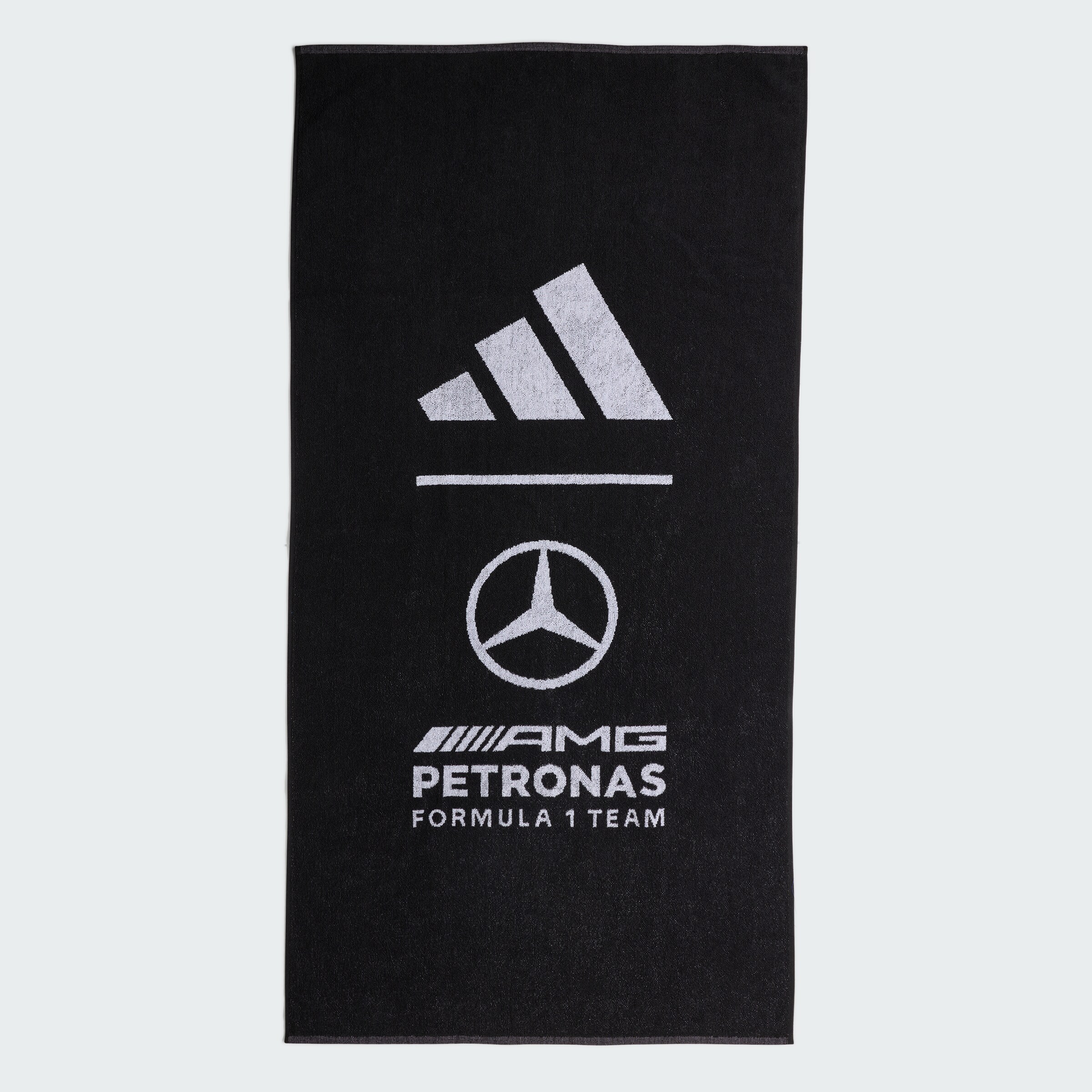 Ręcznik, Mercedes-AMG F1 - czerń, bawełna, adidas