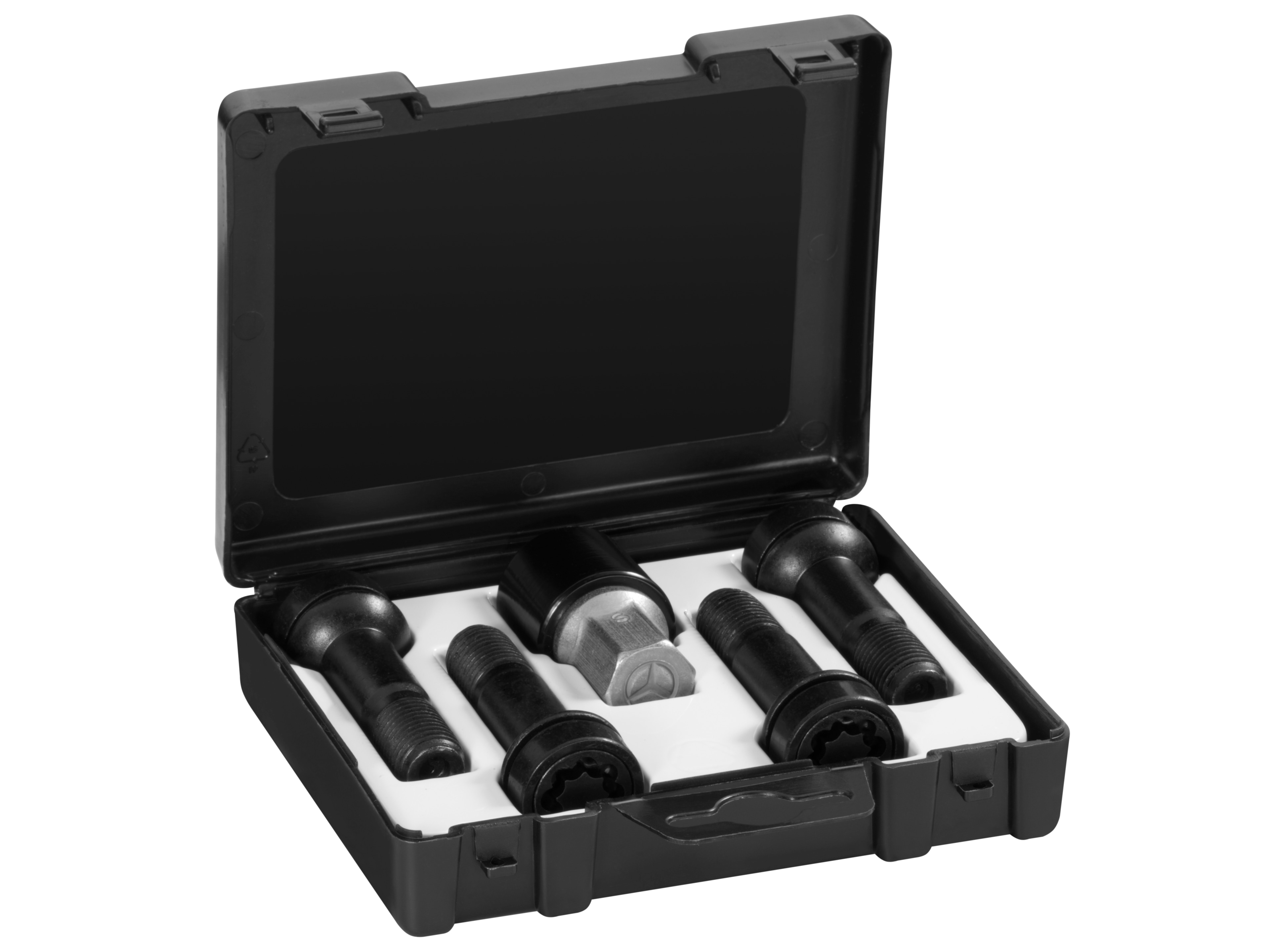 Zestaw zabezpieczeń kół, M14 x 1,5 x 45 - czerń