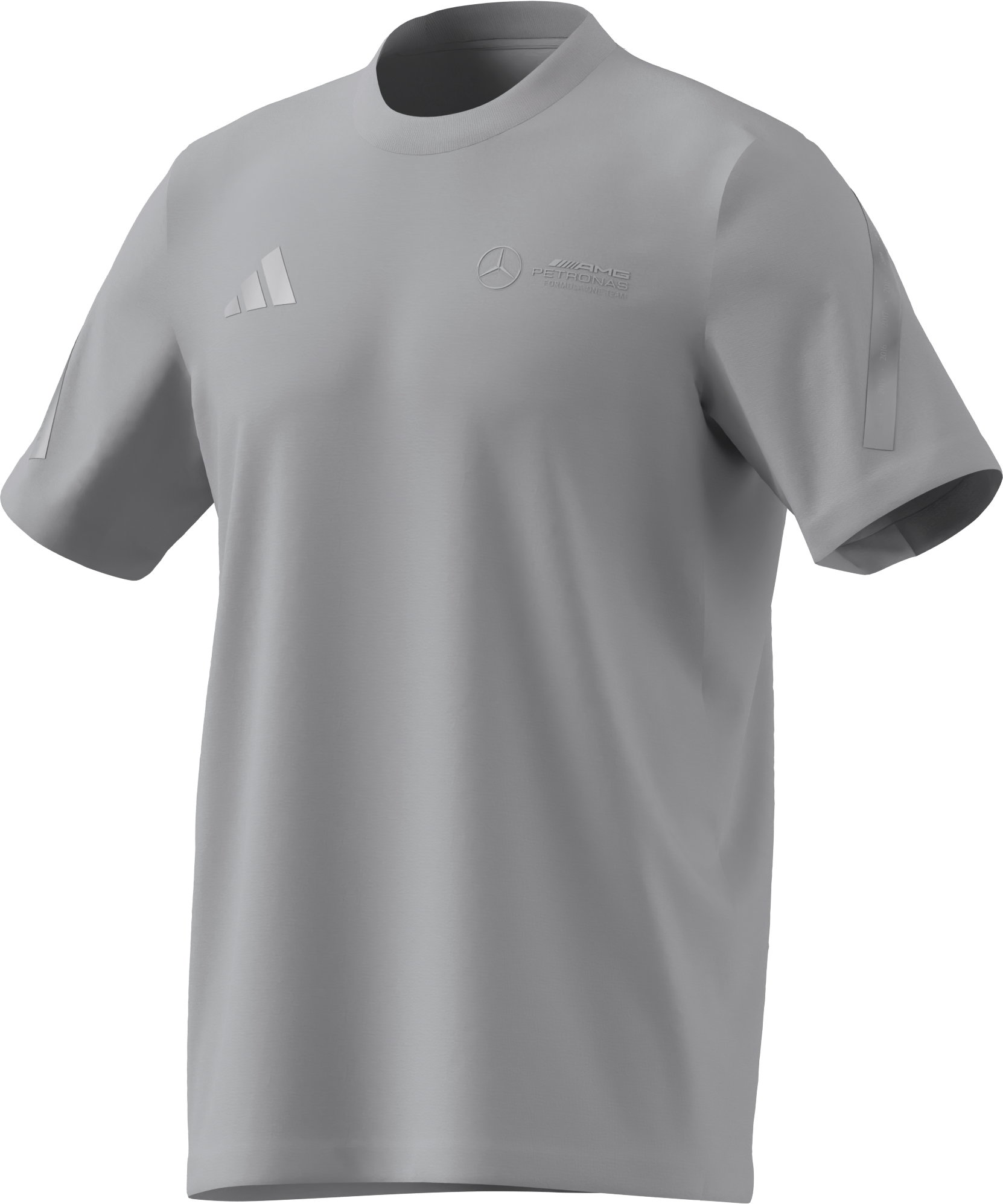 T-shirt męski, Mercedes-AMG F1, Special Edition Silverstone 2025 - szary, S