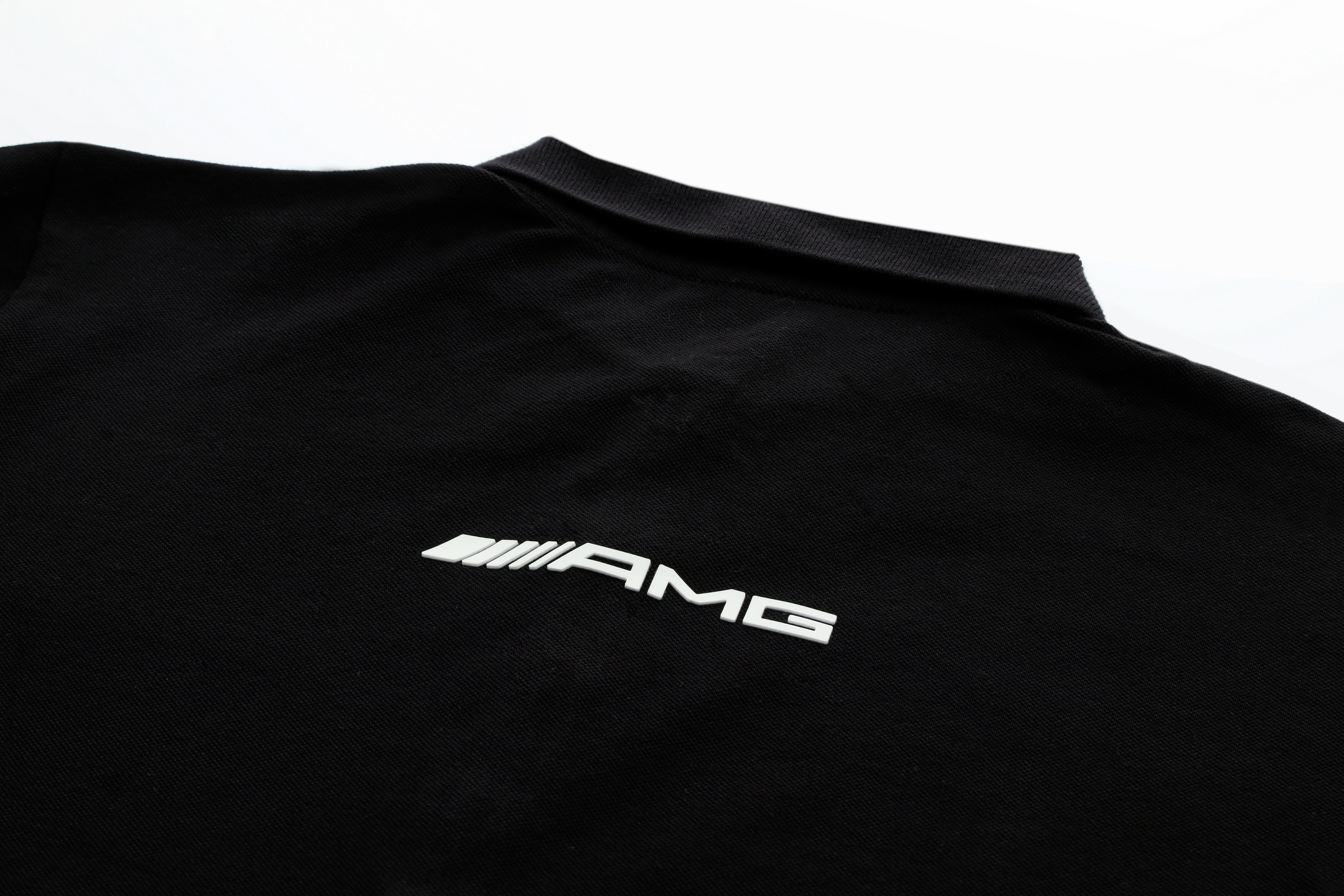 AMG Poloshirt Herren - schwarz, XXXL