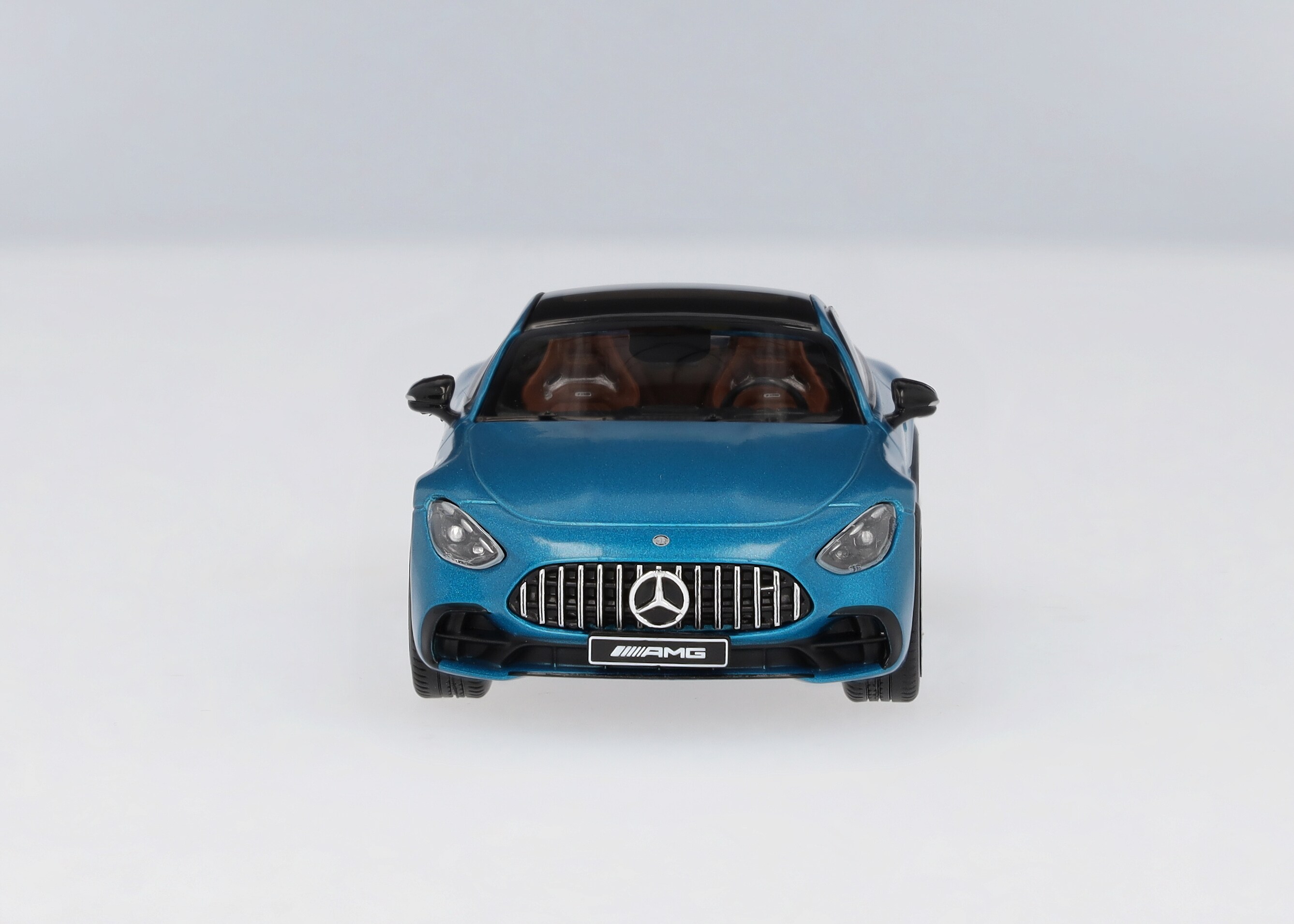 Mercedes-AMG GT 43, C192 - niebieski jaskrawy, iScale, 1:43