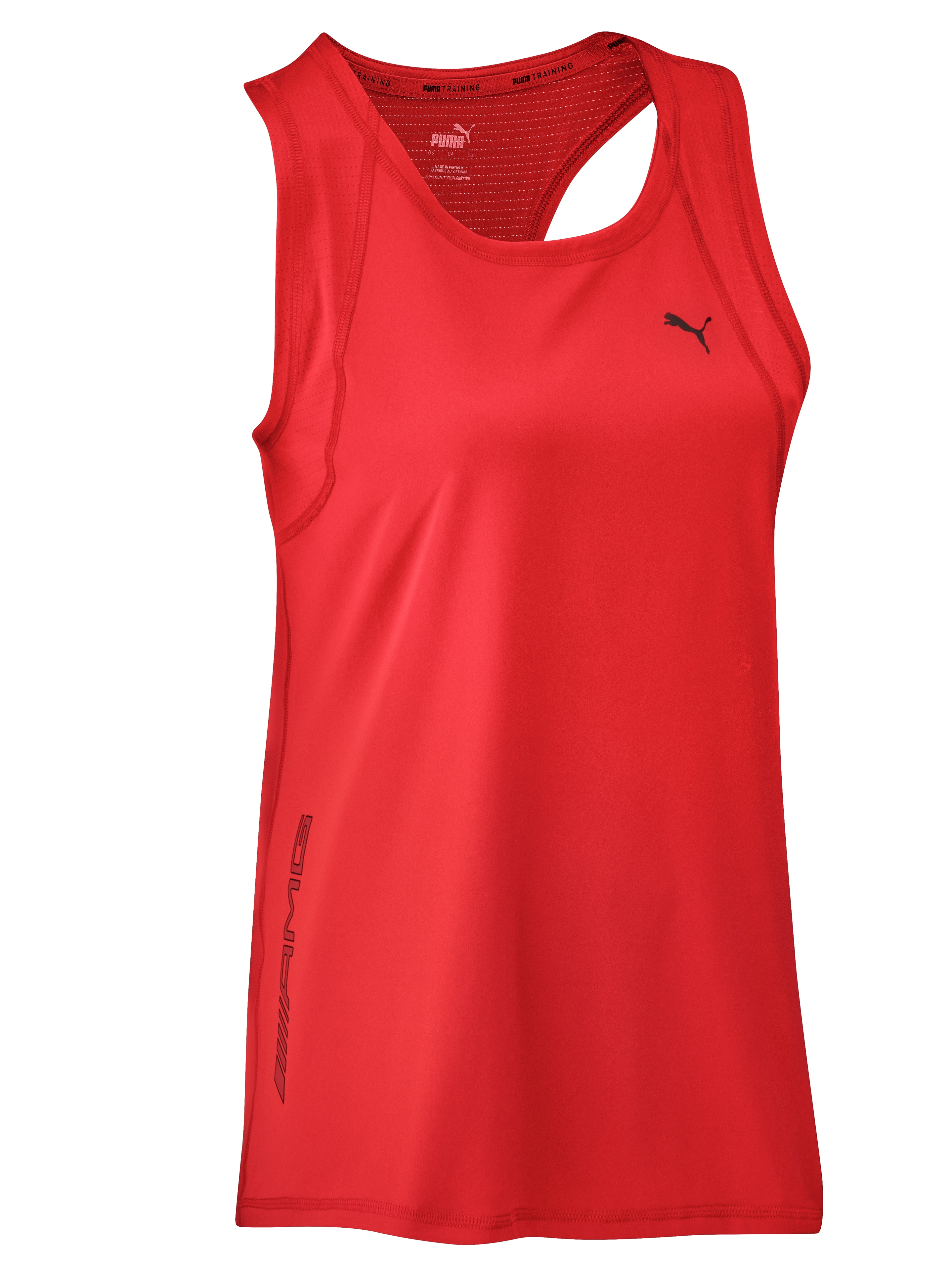 Damski tank top AMG - czerwony, L