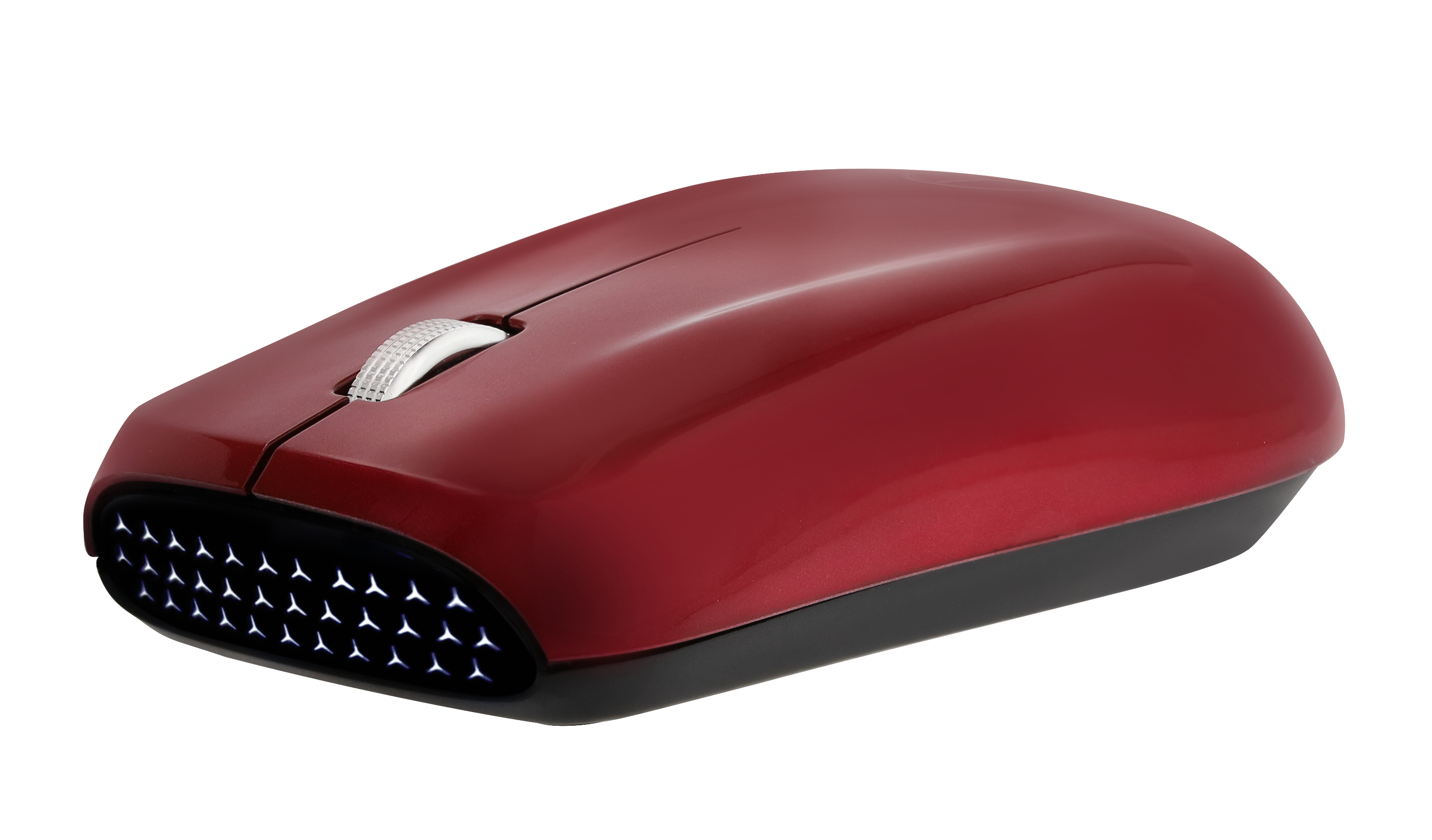 Computermaus - MANUFAKTUR patagonienrot metallic, Kunststoff, ZIS Media GmbH