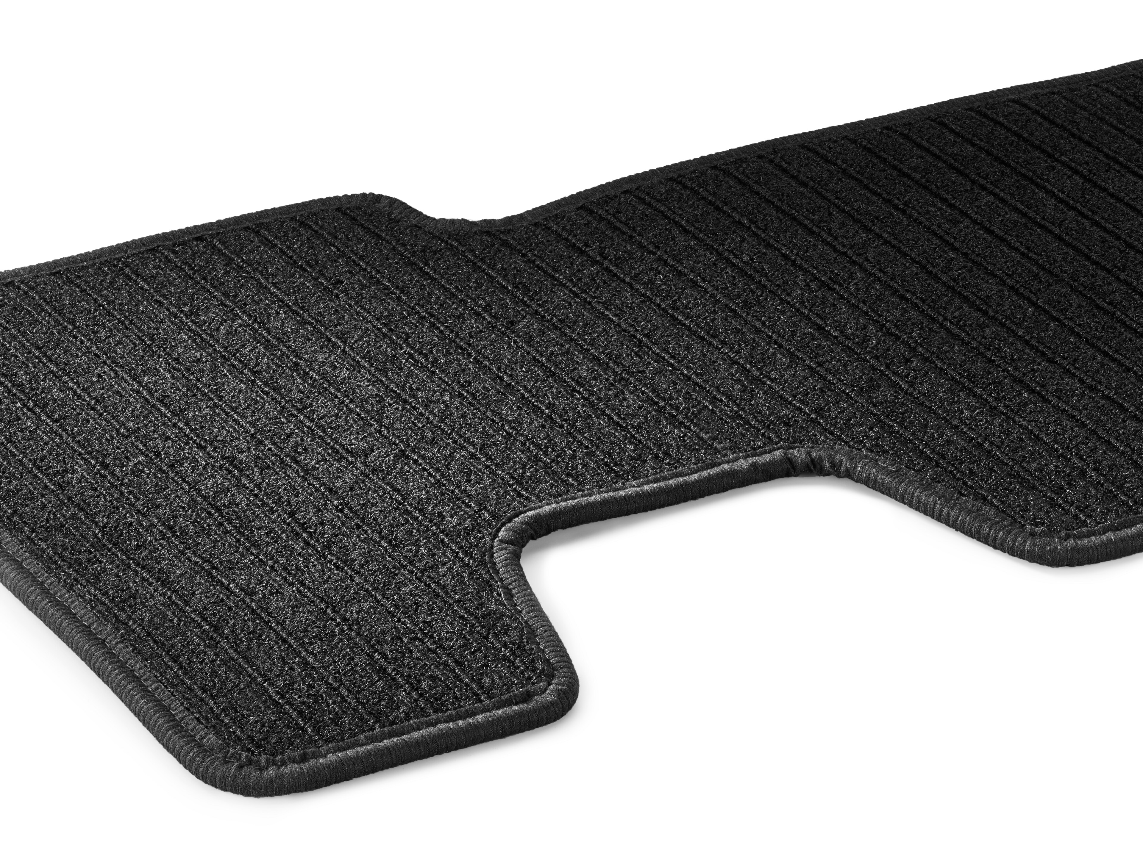 Maty rypsowe Przestrzeń pasażerska, przy podwójnej kabinie, 1-częściowa - kierownica z lewej/prawej strony, czerń