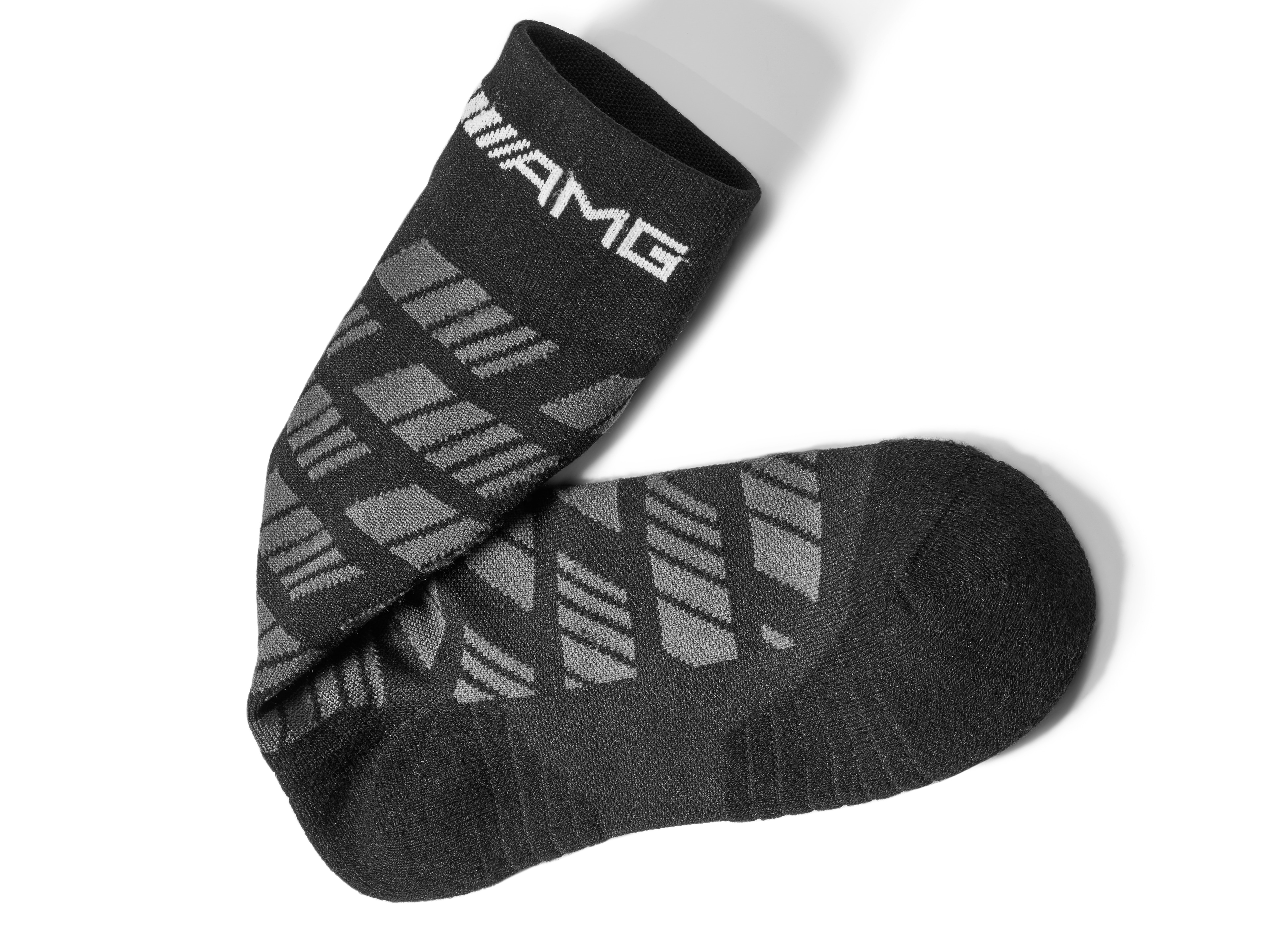 AMG Socken - schwarz / anthrazit, 36-39