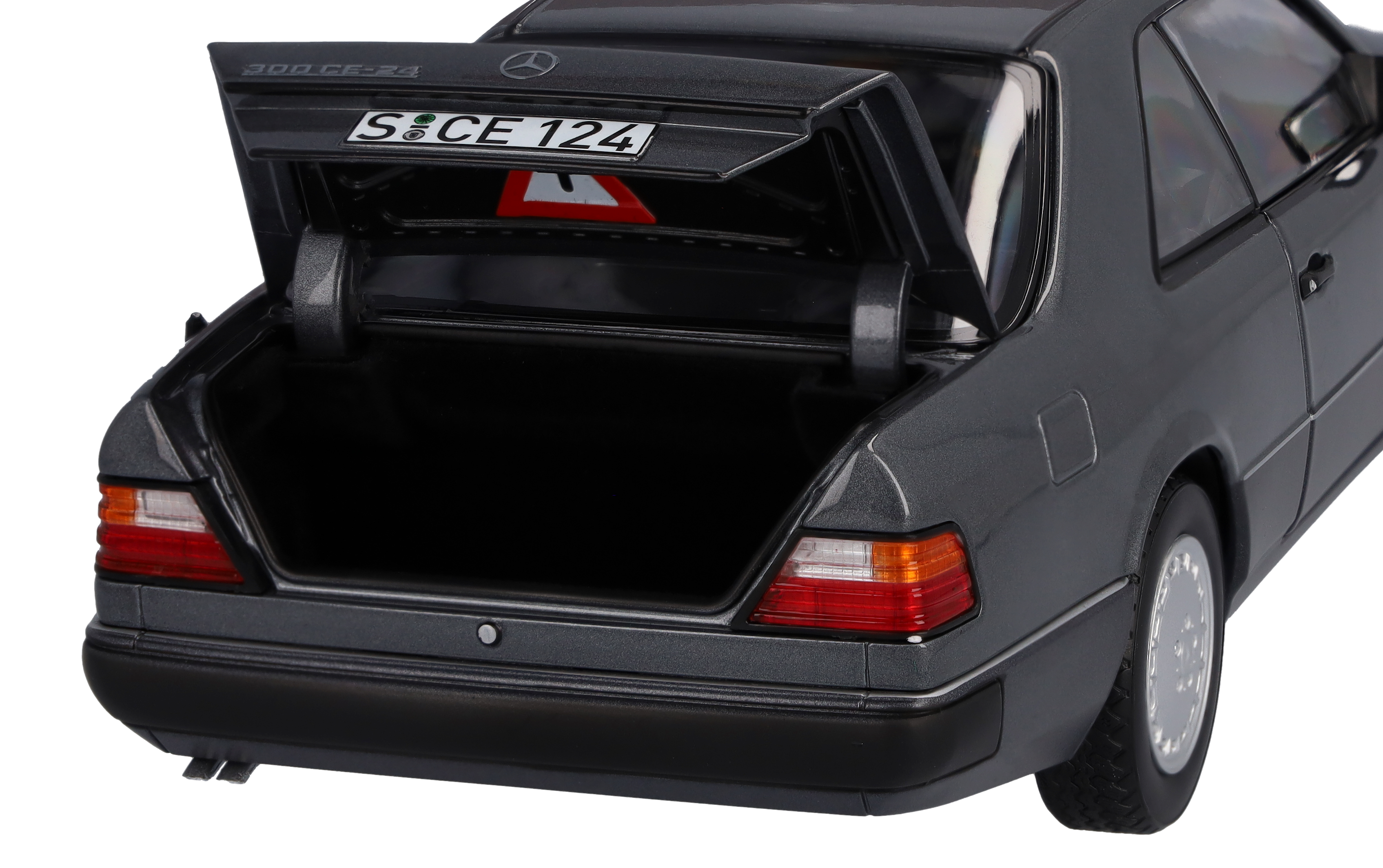 300 CE-24 Coupé C124 (1988-1992) - perlmuttgrau, Norev, 1:18