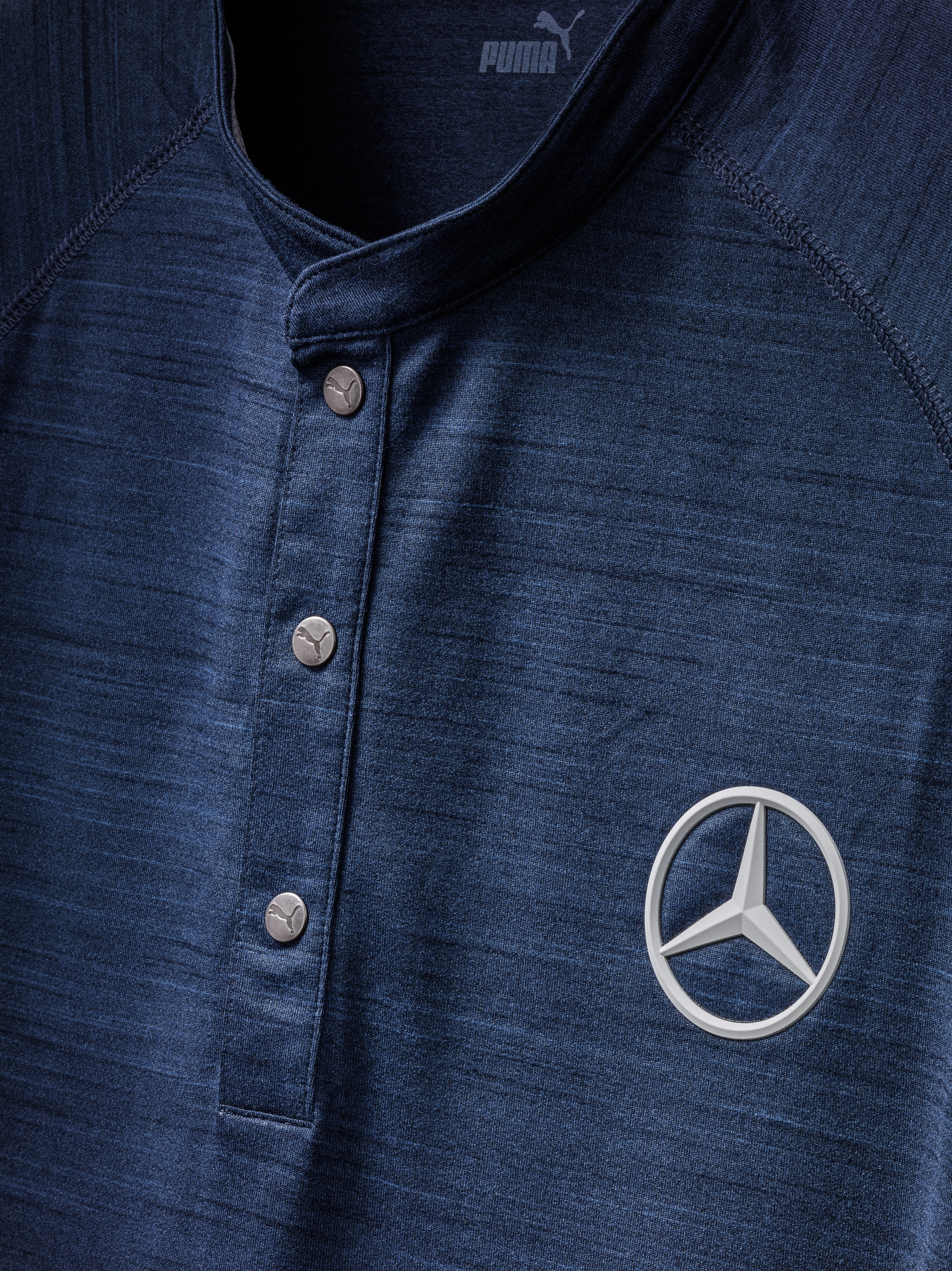 Męska koszulka polo na pole golfowe - navy, S