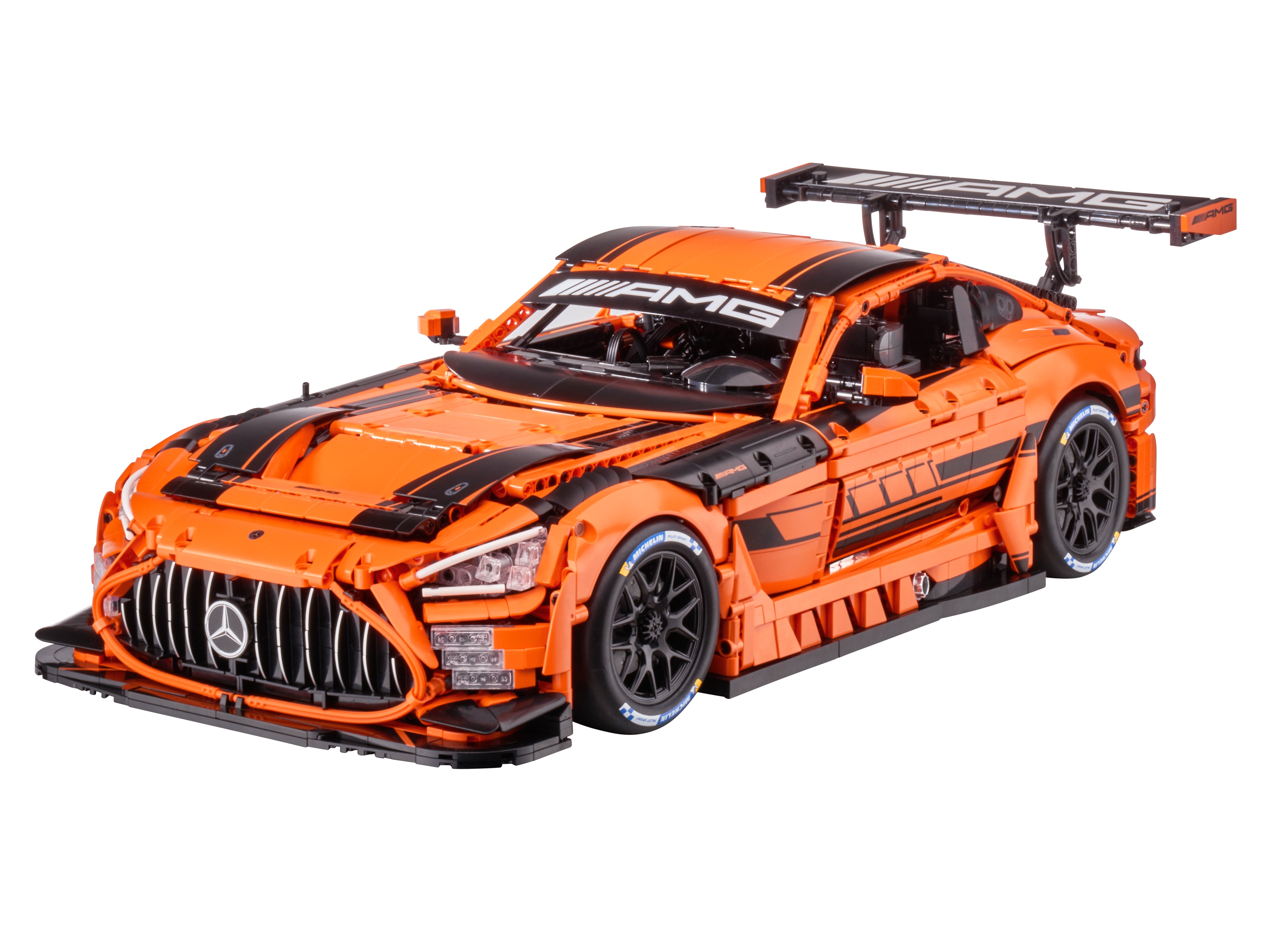Mercedes-AMG GT3, Element zaciskowy do modelu, C190 - pomarańczowy, CaDa, 1:8