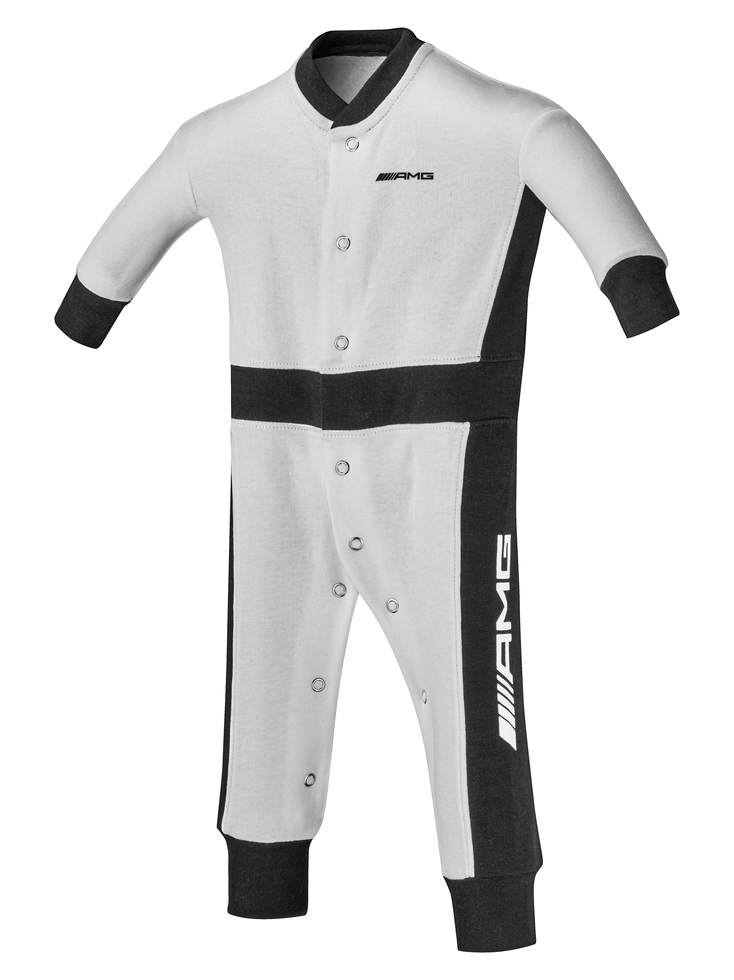 AMG Babystrampler - weiß, 68/74