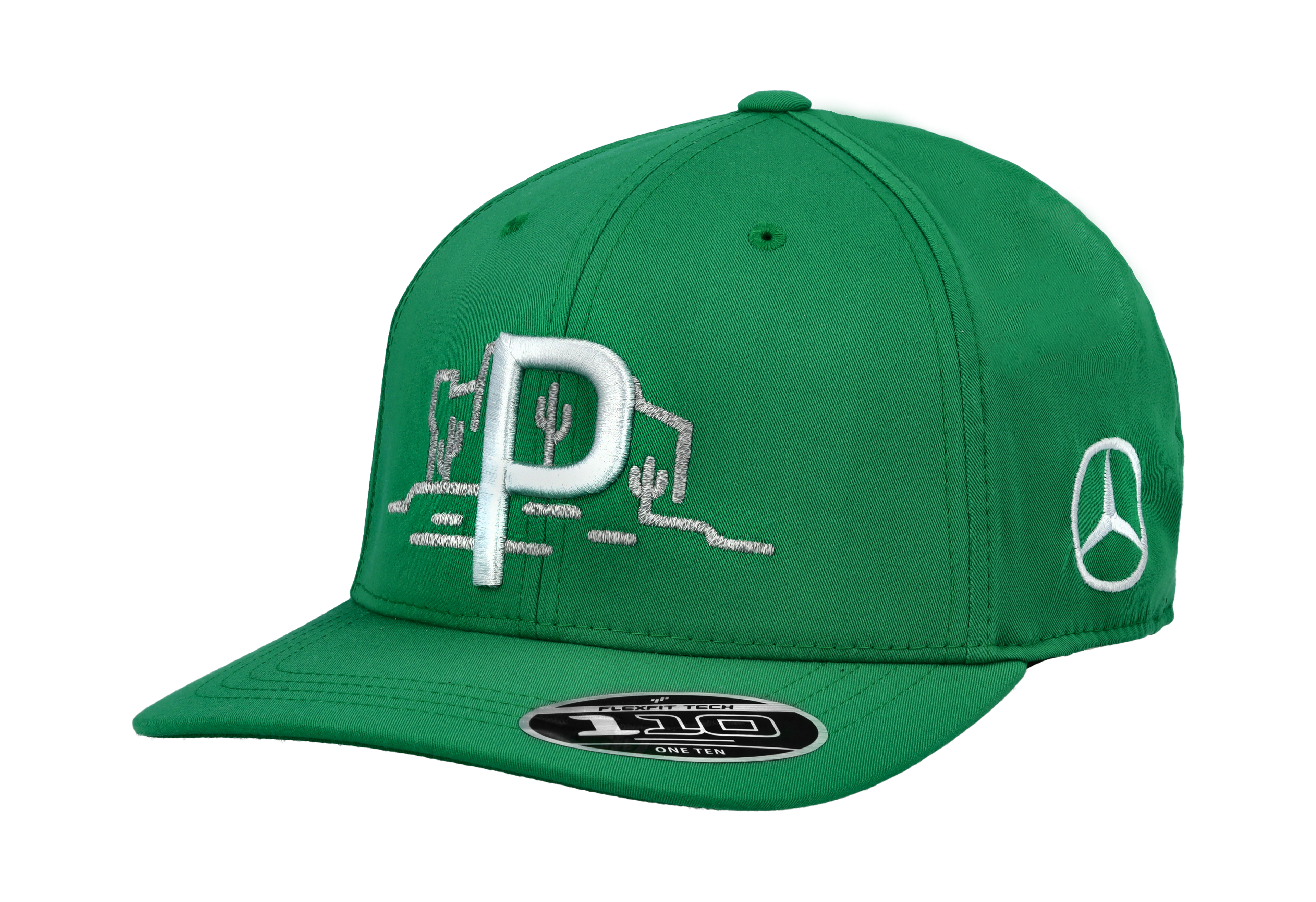 Golf-Cap - grün, Polyester / Elasthan