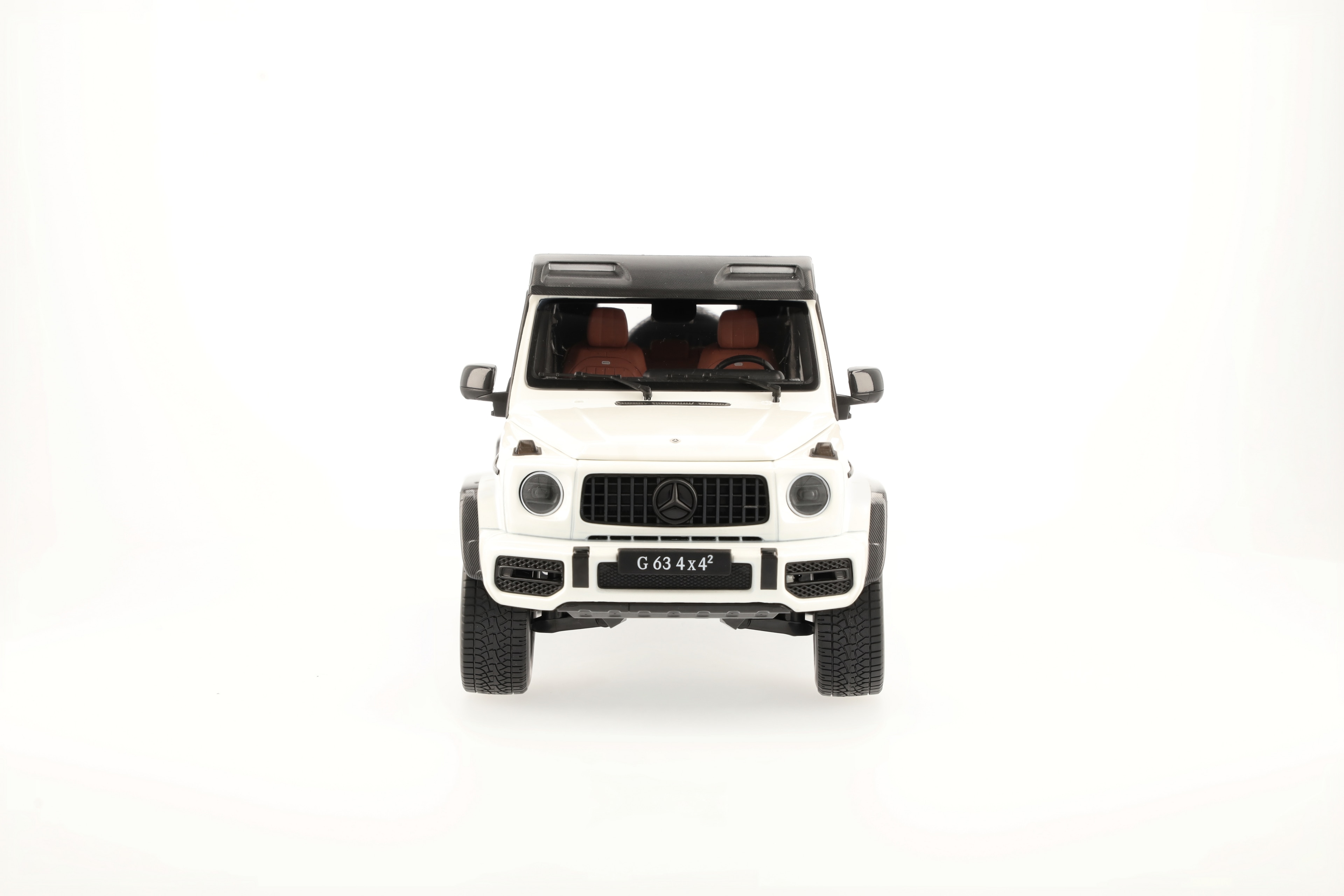 Mercedes-AMG G 63 4x4², W463 - G manufaktur opalithweiß bright, iScale, 1:18