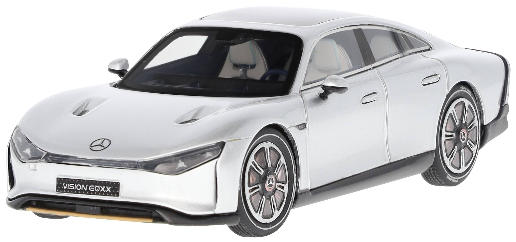 Vision EQXX, Showcar - srebrny alubeam, AutoCult, 1:43