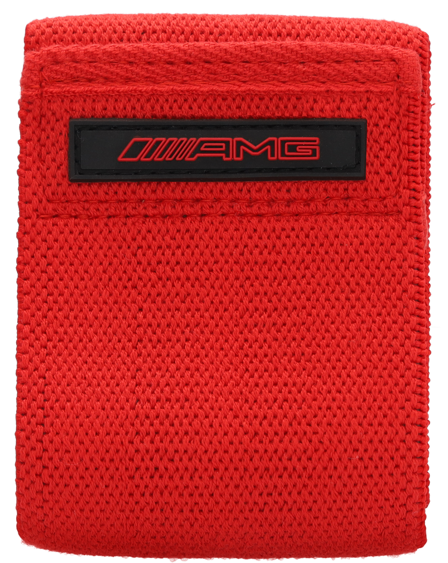 Opaski fitness AMG, Zestaw 3-częściowy - czerń / czerwony / szary, poliester / lateks