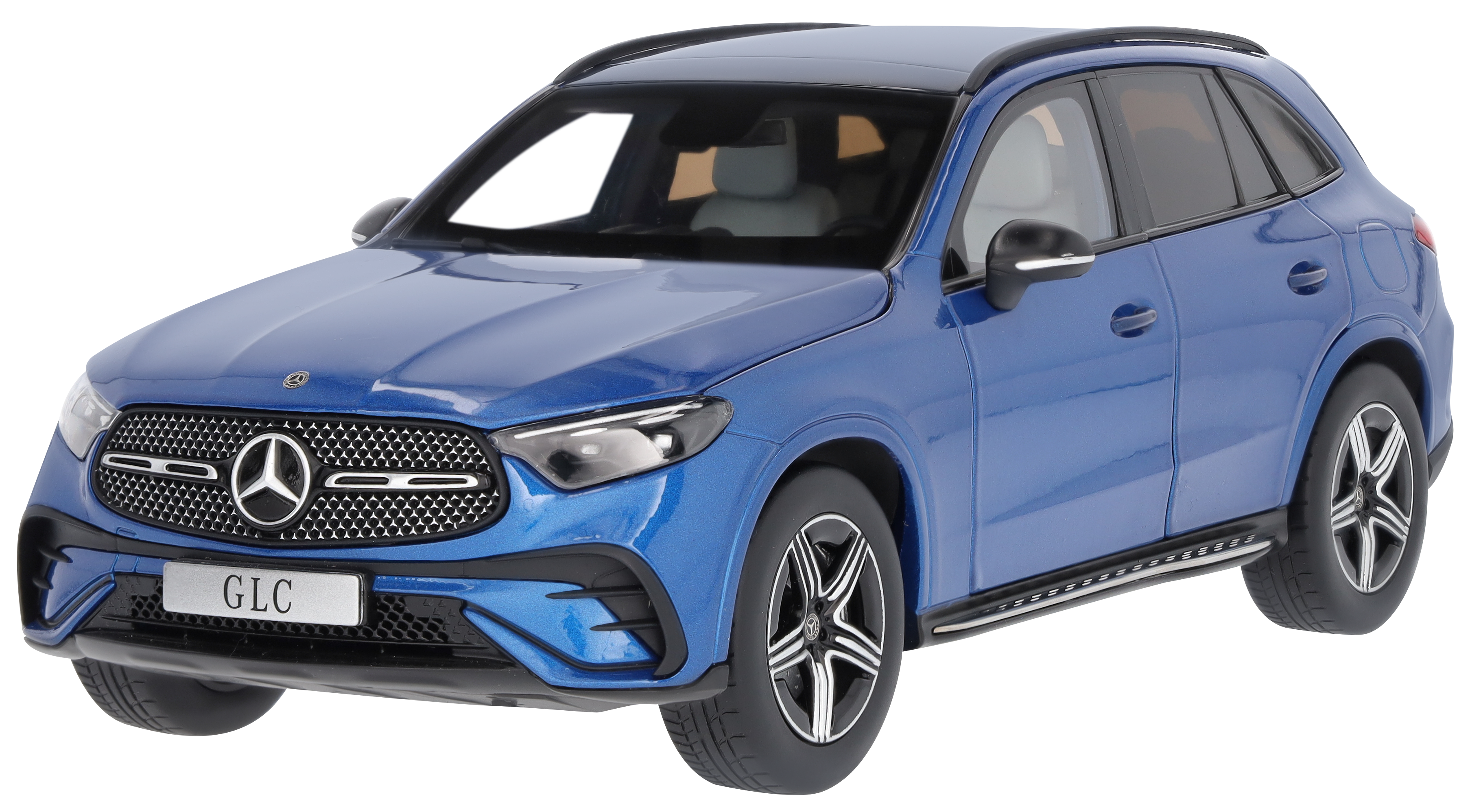 GLC, AMG Line, X254 - spektralblau, iScale, 1:18