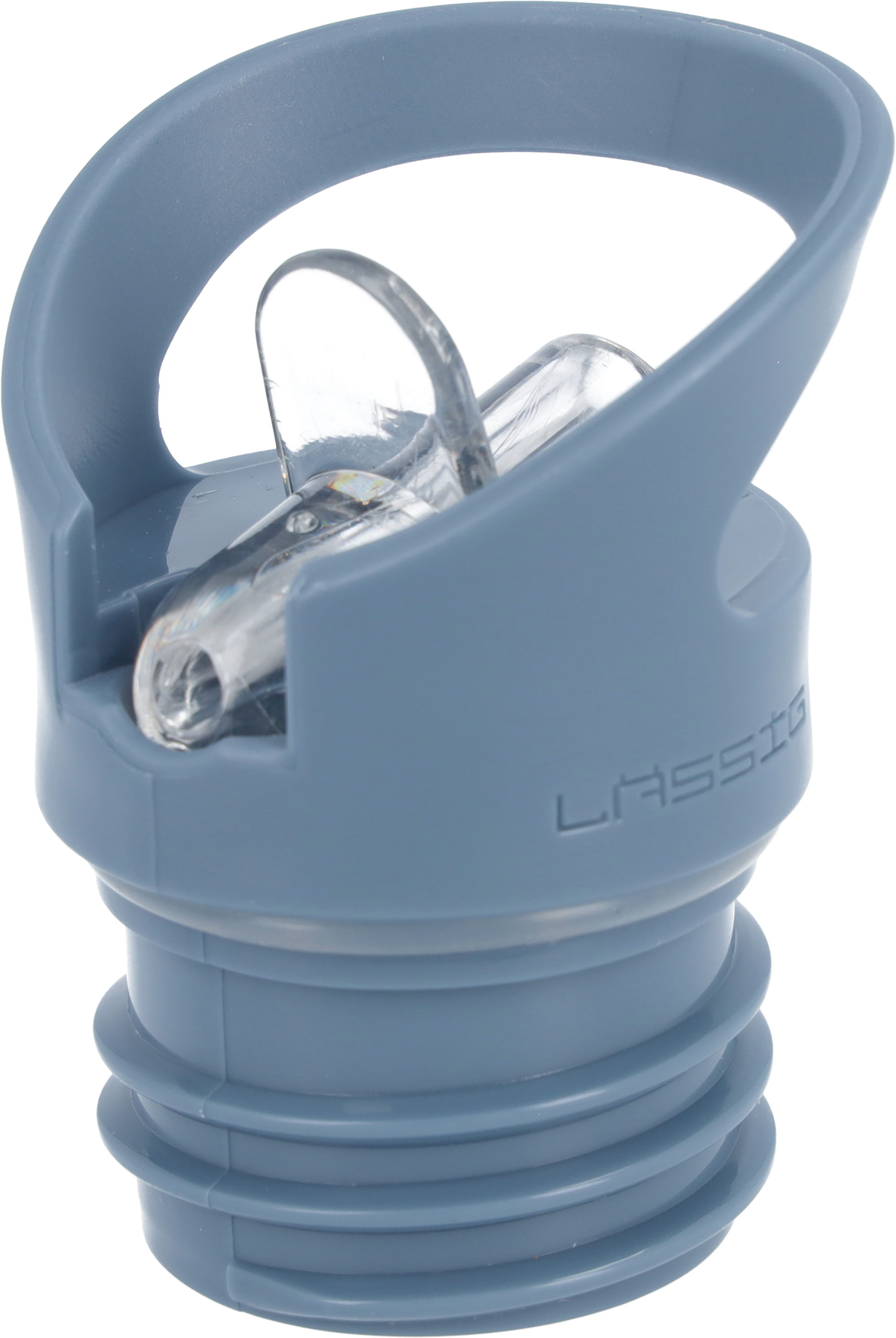 Trinkflasche Kinder, Mercedes-Benz - silberfarben / blau, Edelstahl / Bambus / Polypropylen, Lässig