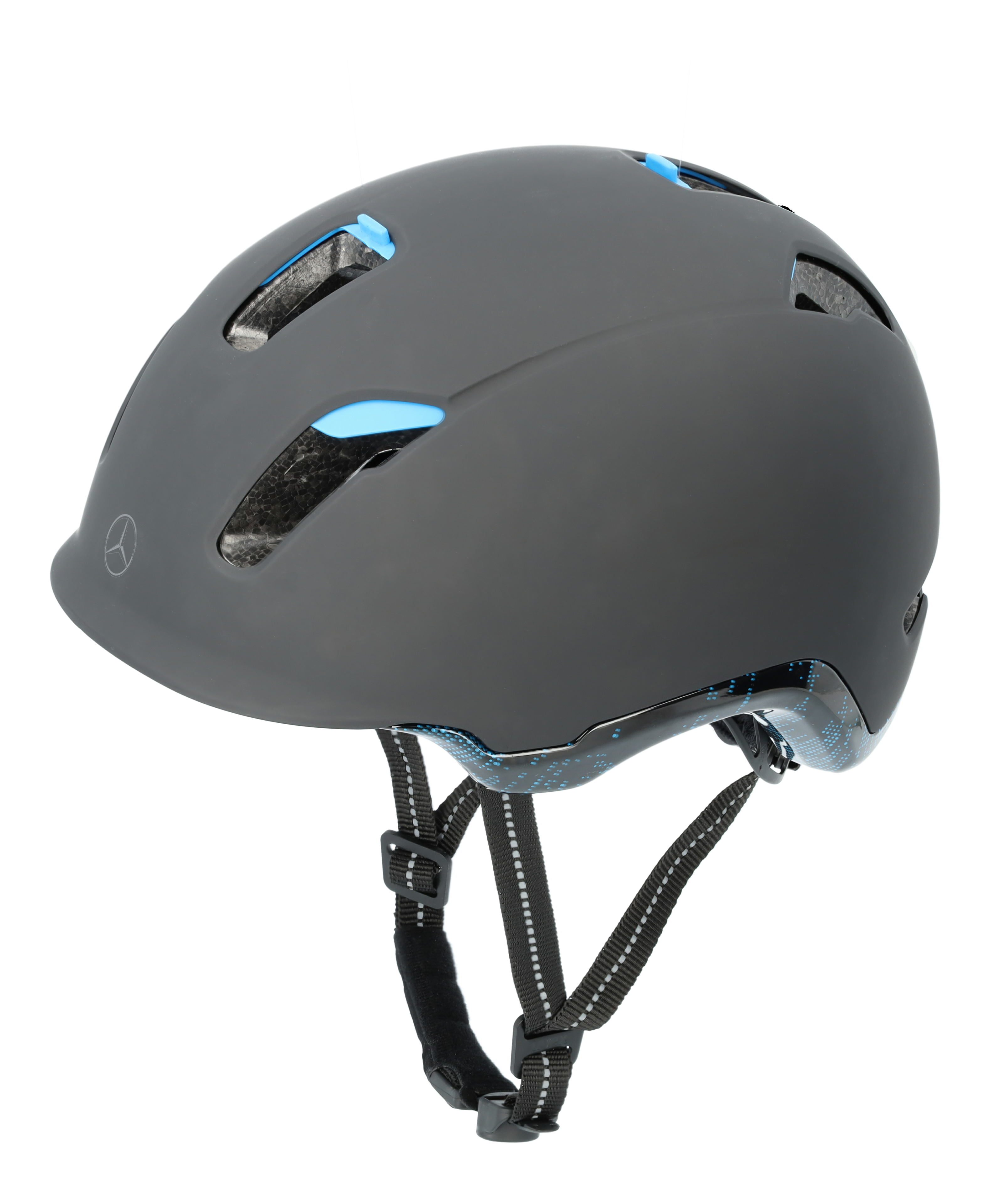 Kask rowerowy - czerń, poliwęglan / polysterol