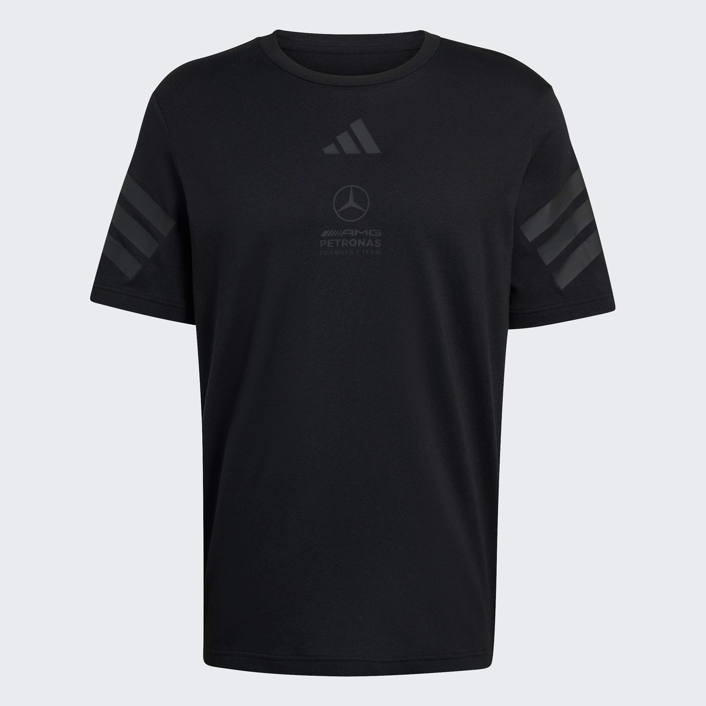 T-shirt męski, Mercedes-AMG F1 - czerń, XS