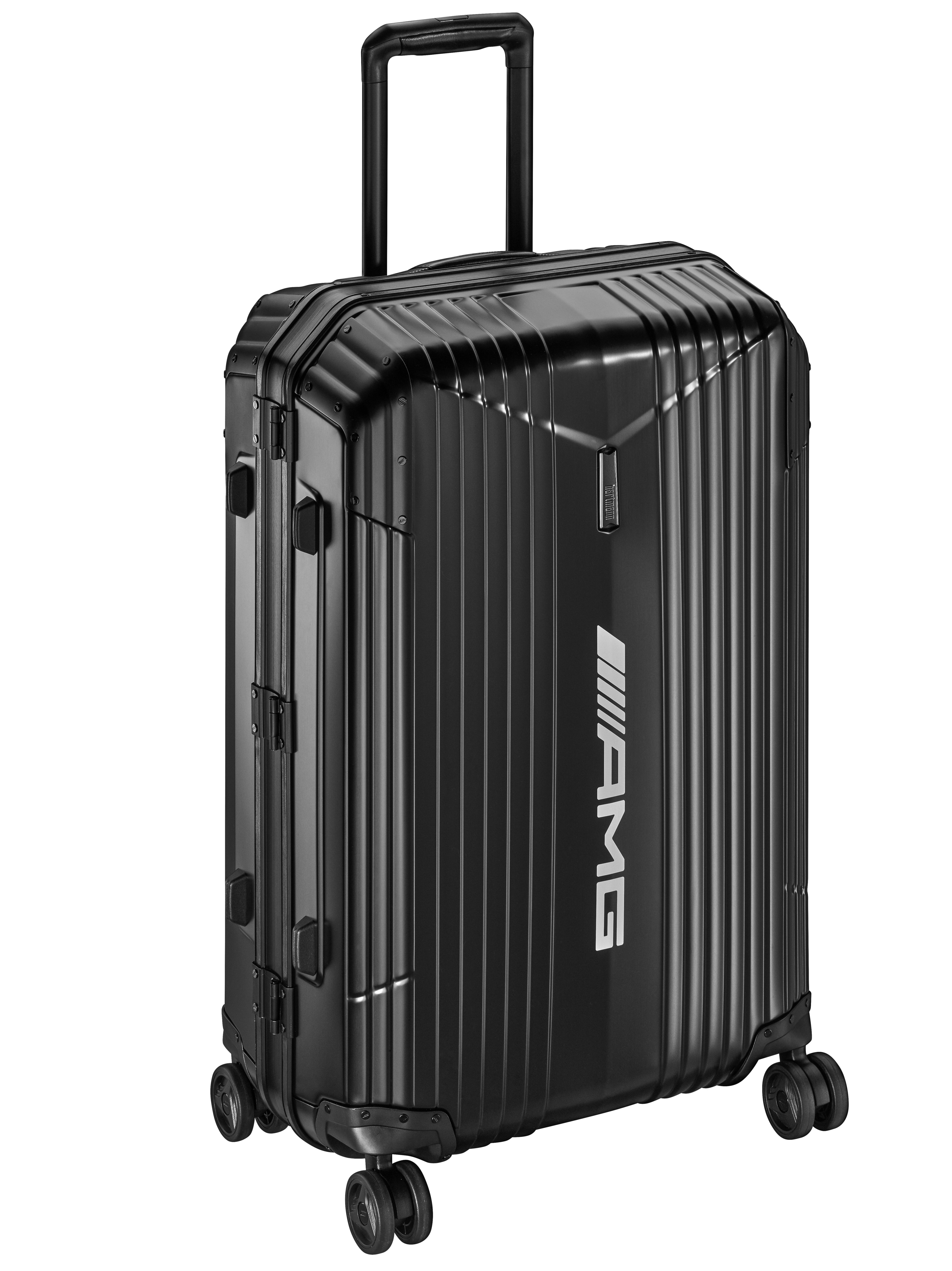 Walizka AMG, 7R Master, 70 cm - czerń, aluminium, Hartmann, 73 l