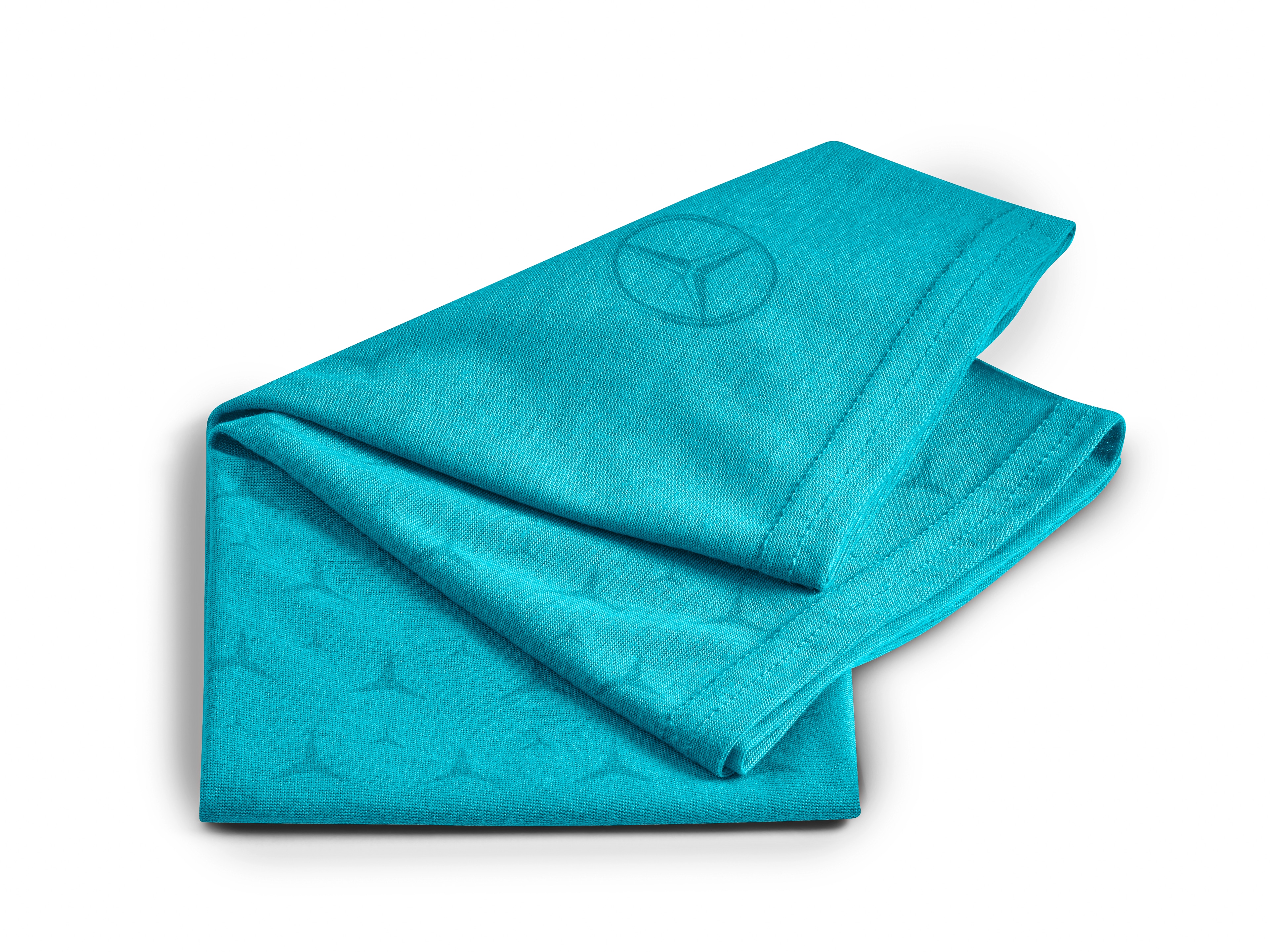 Multifunktionstuch - türkis, Polyester (recycelt)