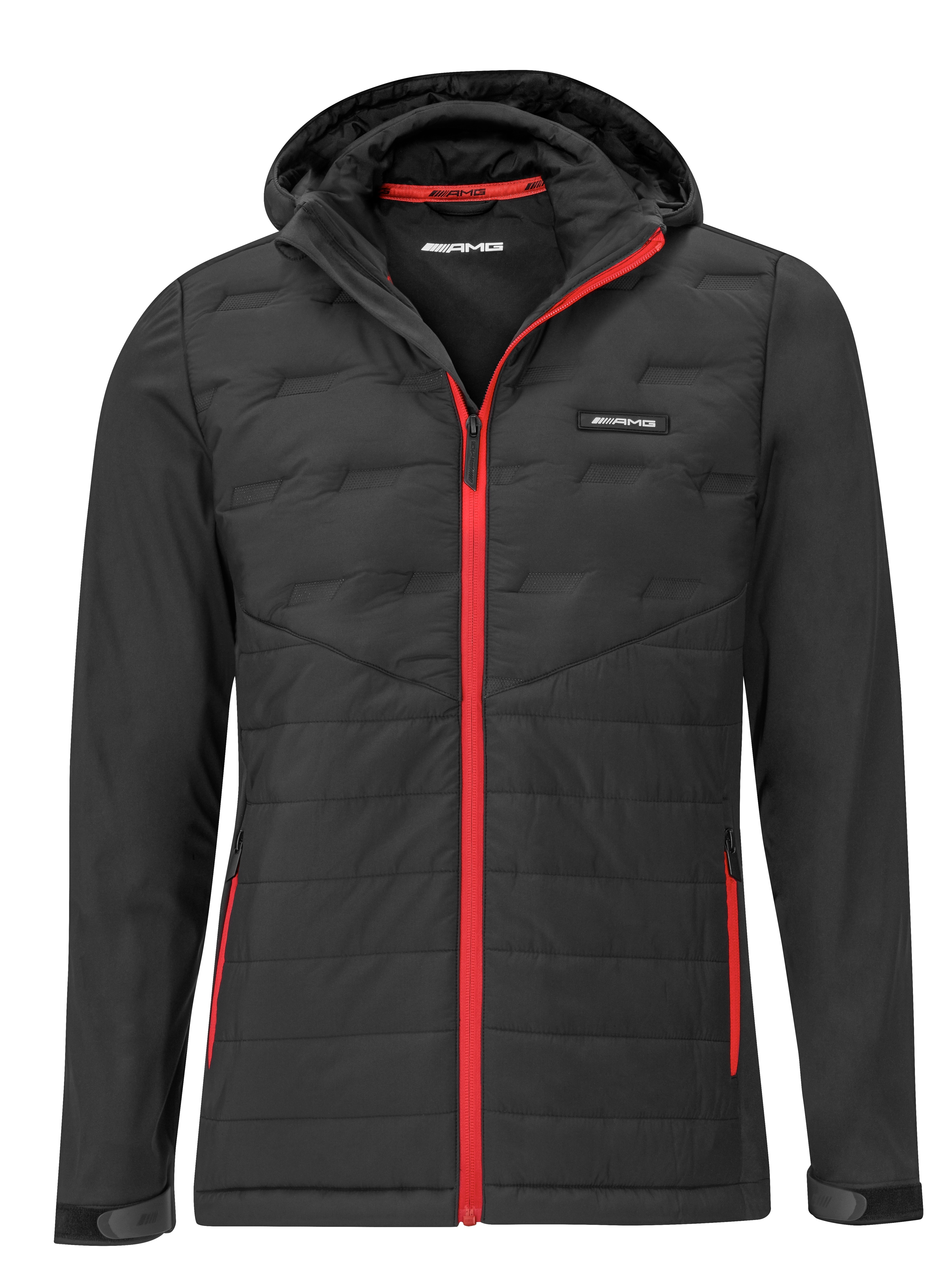 AMG Hybridjacke Herren - schwarz, XXXL