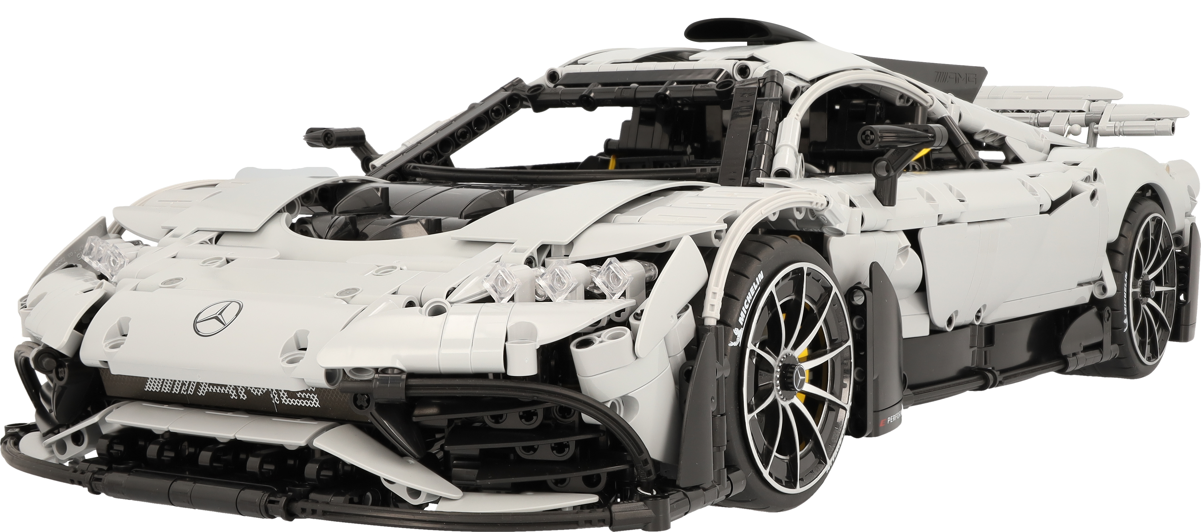 Mercedes-AMG ONE, Klemmbaustein R/C Modell - weiß, CaDa, 1:8